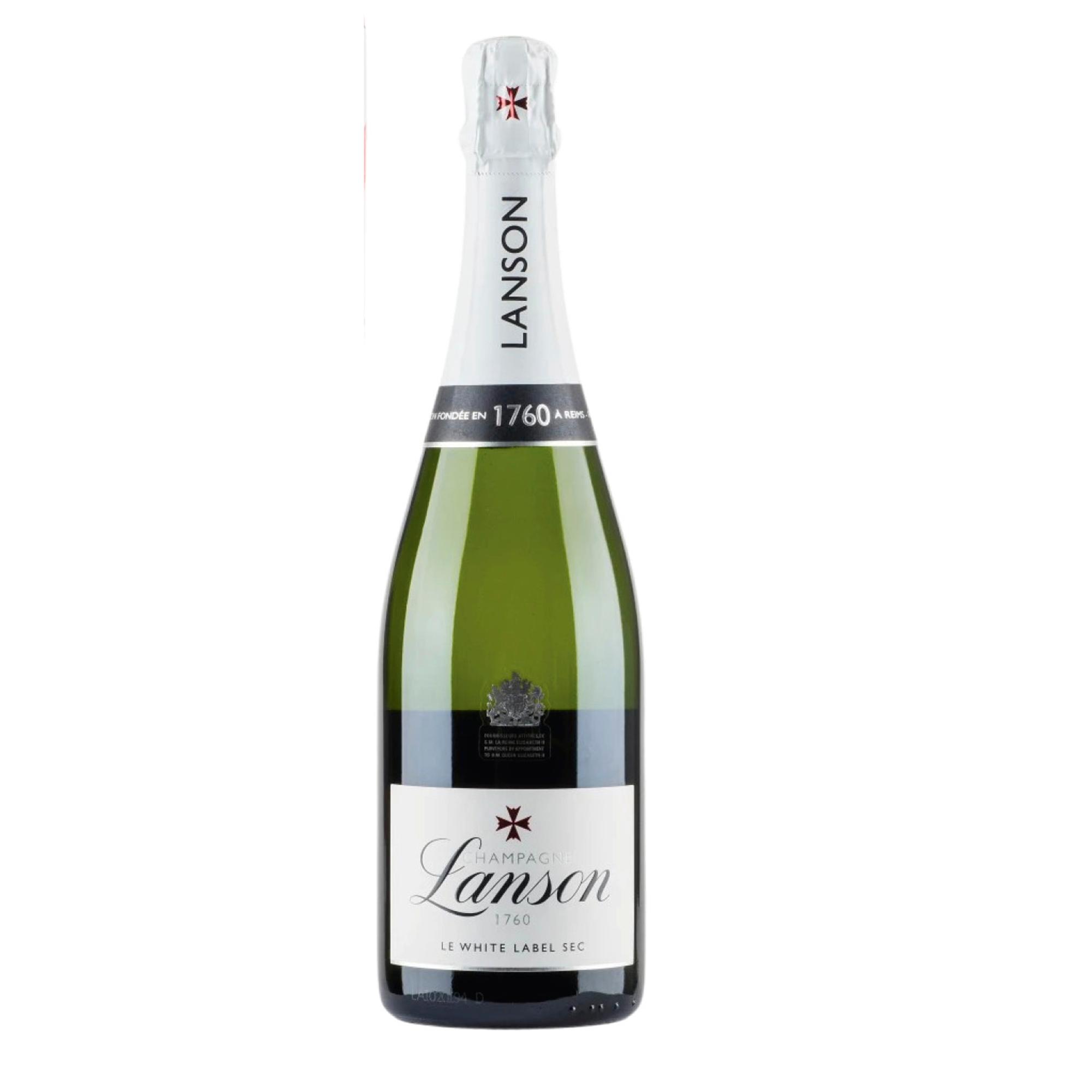 Lanson Le White Label Sec 12,5 %, 59,69 €/0,75 l.