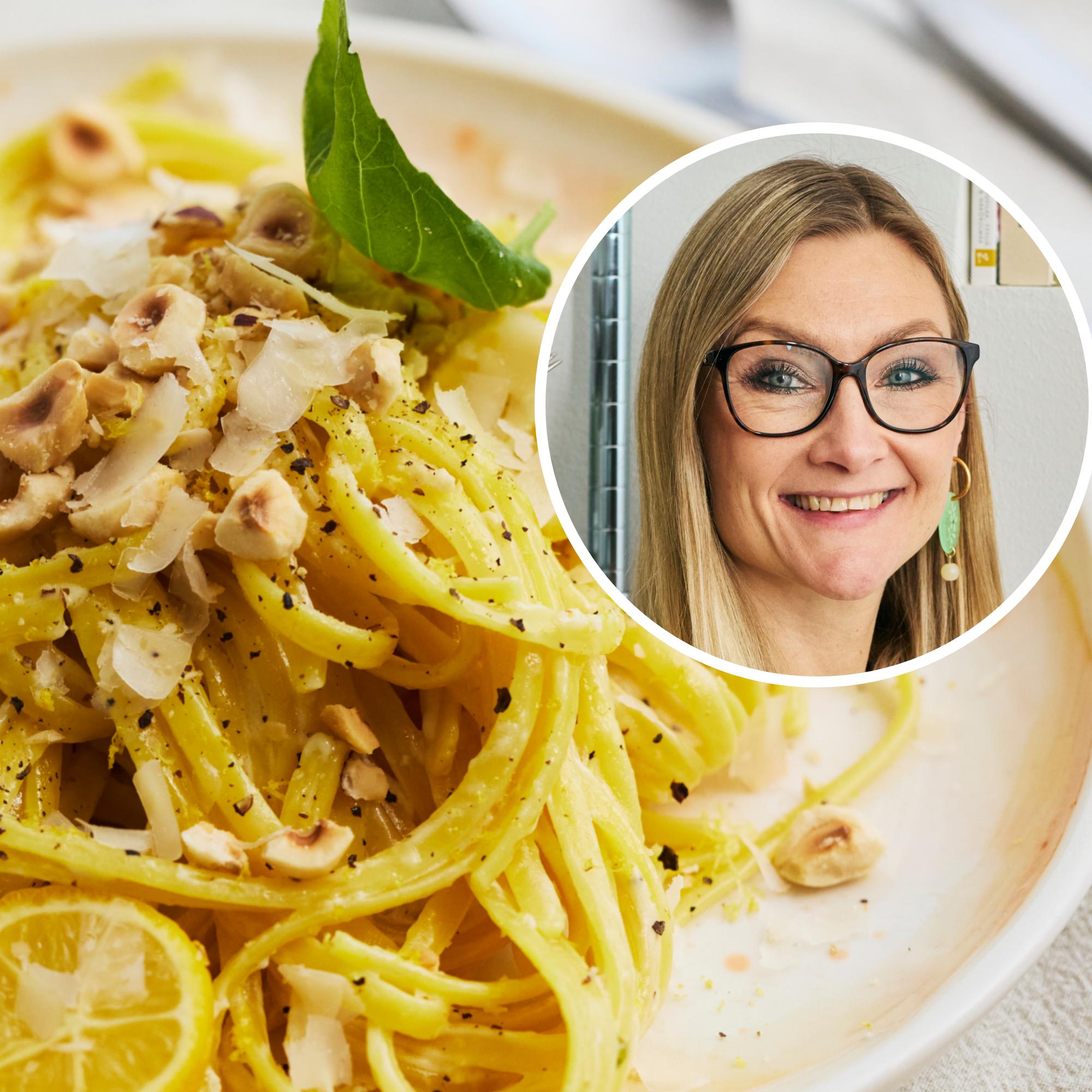 Teresa Välimäen sitruunapasta hurmaa – niin helppoa ja herkullista!