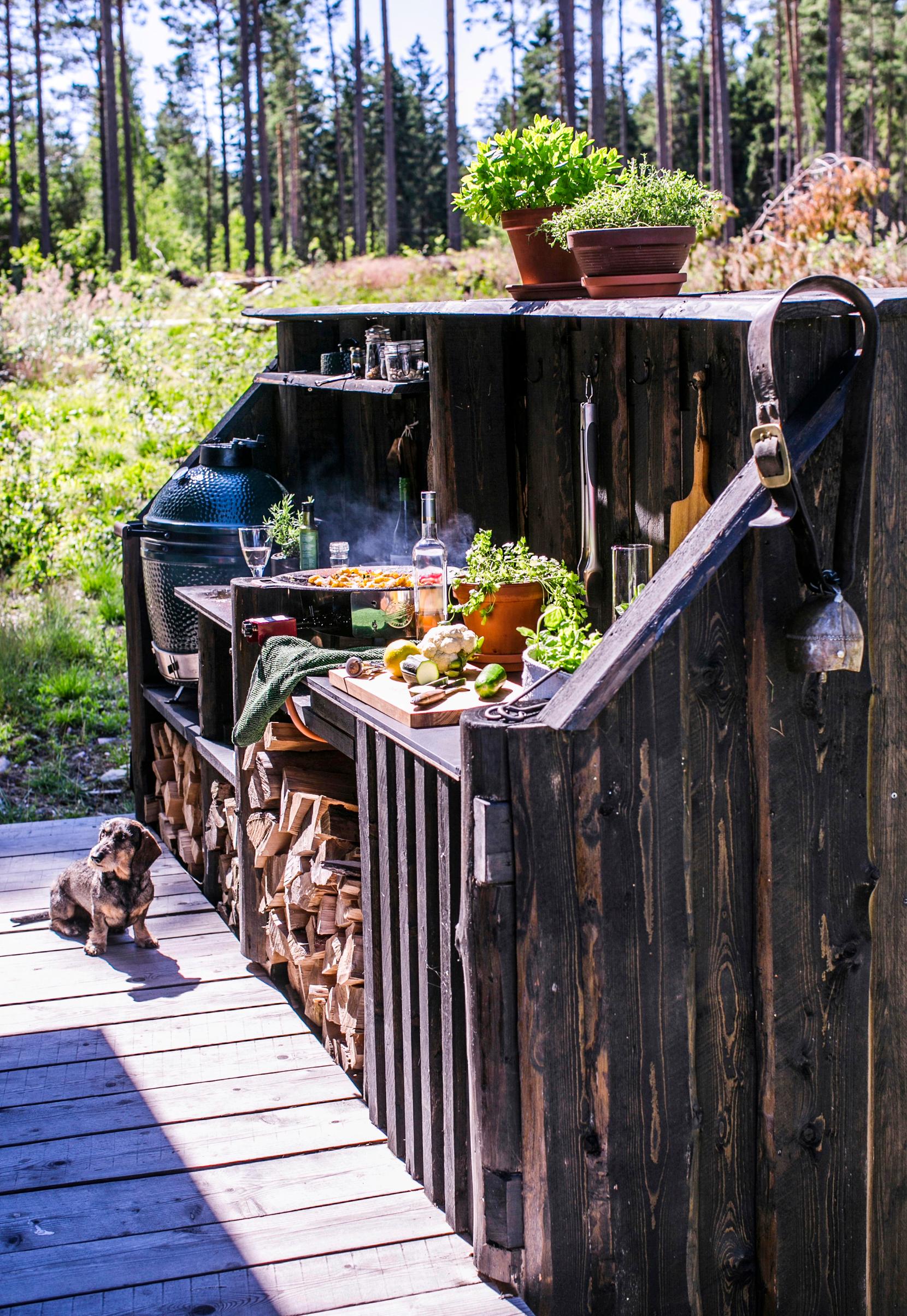 Pieni kesäkeittiö