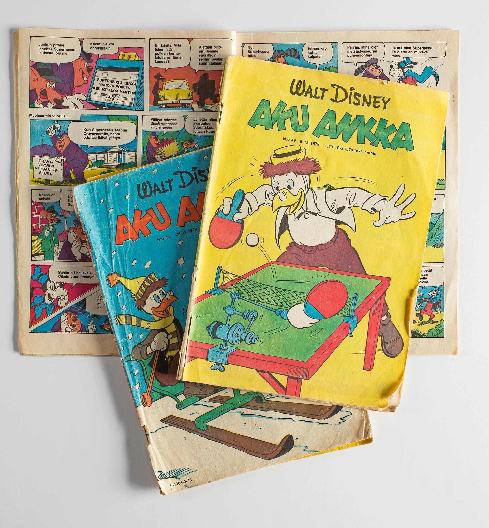 Vanhoja Aku Ankka -lehtiä