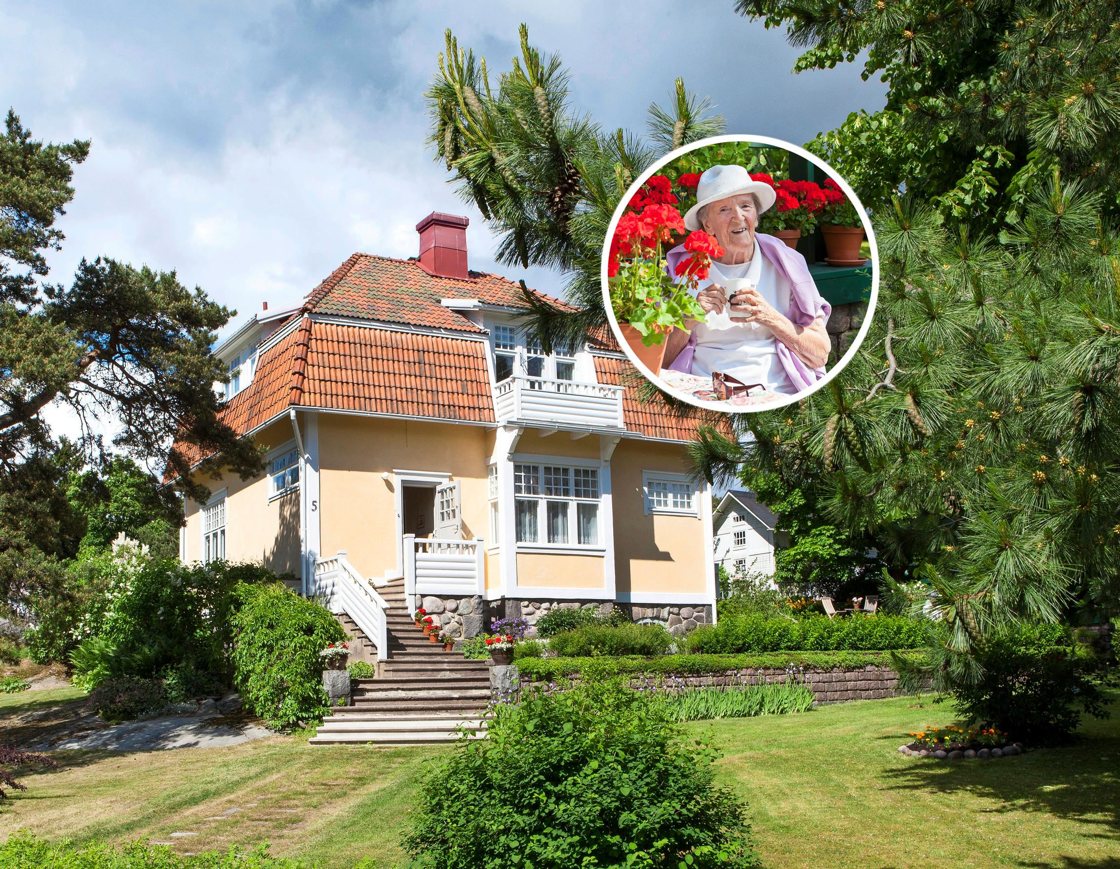 Hangon kylpyläpuiston vanha huvila hurmaa ohikulkijoita – 95-vuotias Sirkka Pettersson on emännöinyt Rockaway Housea 50-luvulta asti