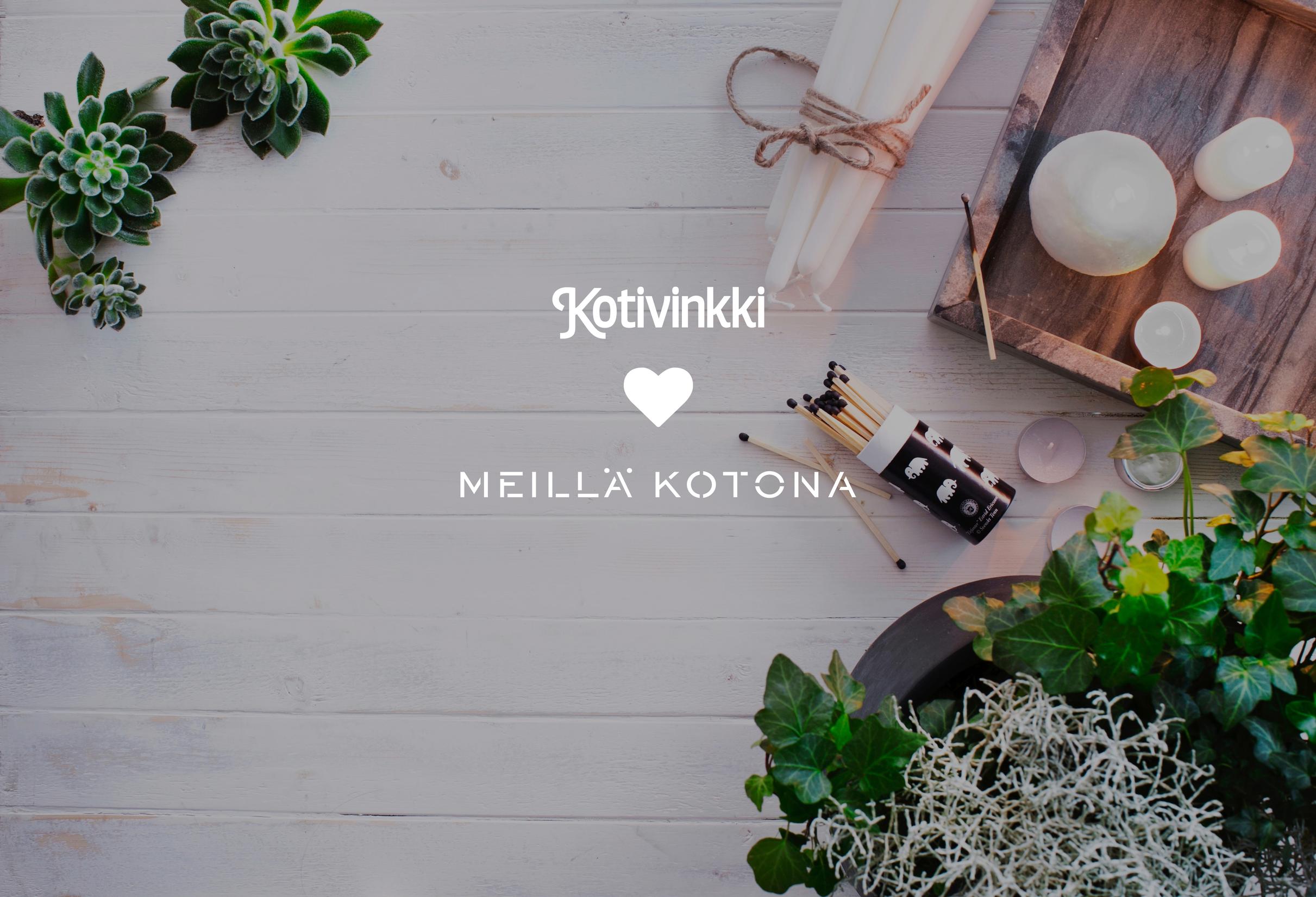 Kotivinkki muutti meille!
