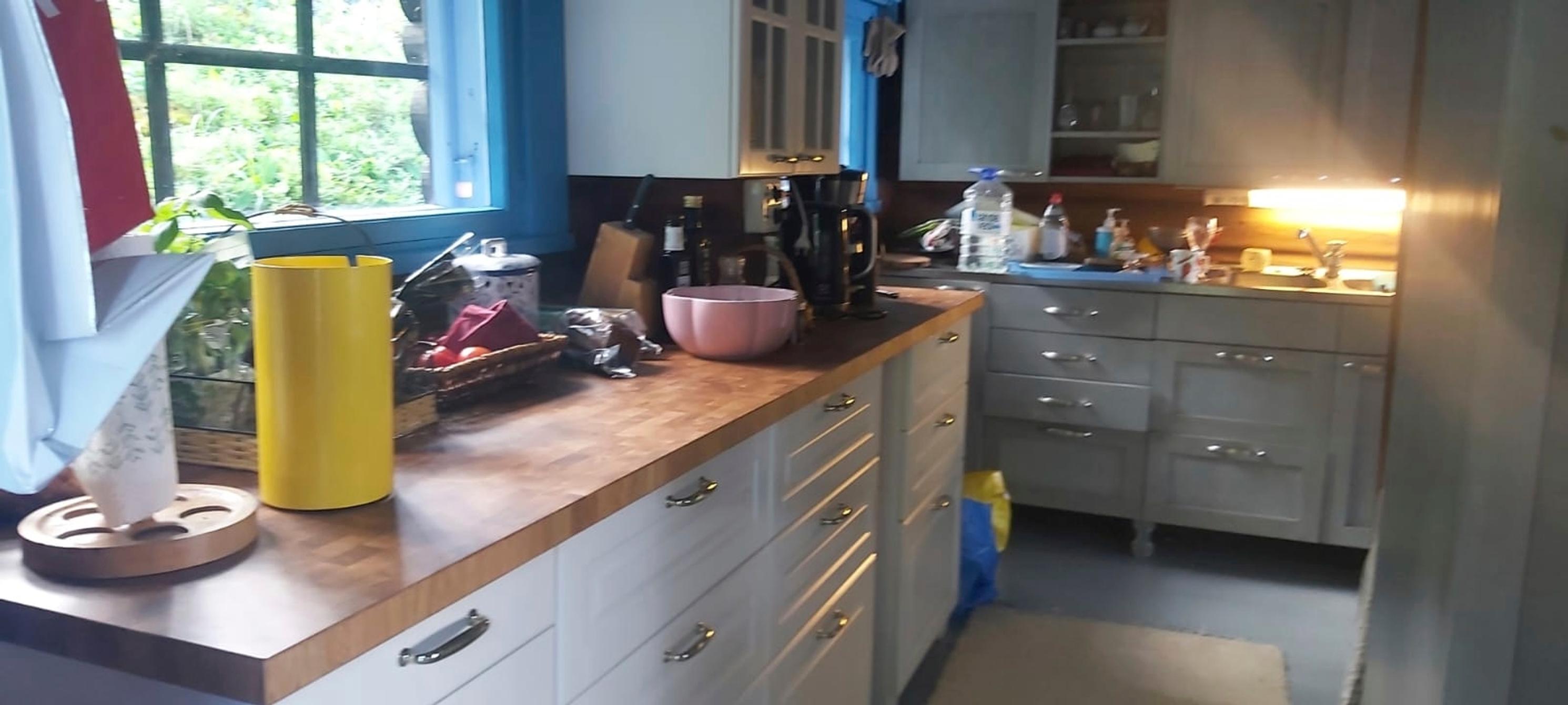 laulaja Petri Laaksosen kesämökin keittiö