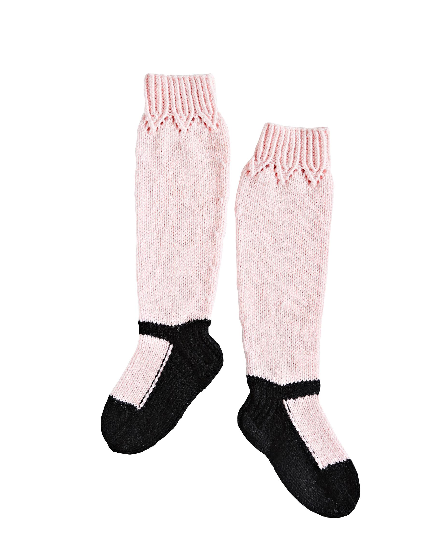 Ballerinasukat alustalla