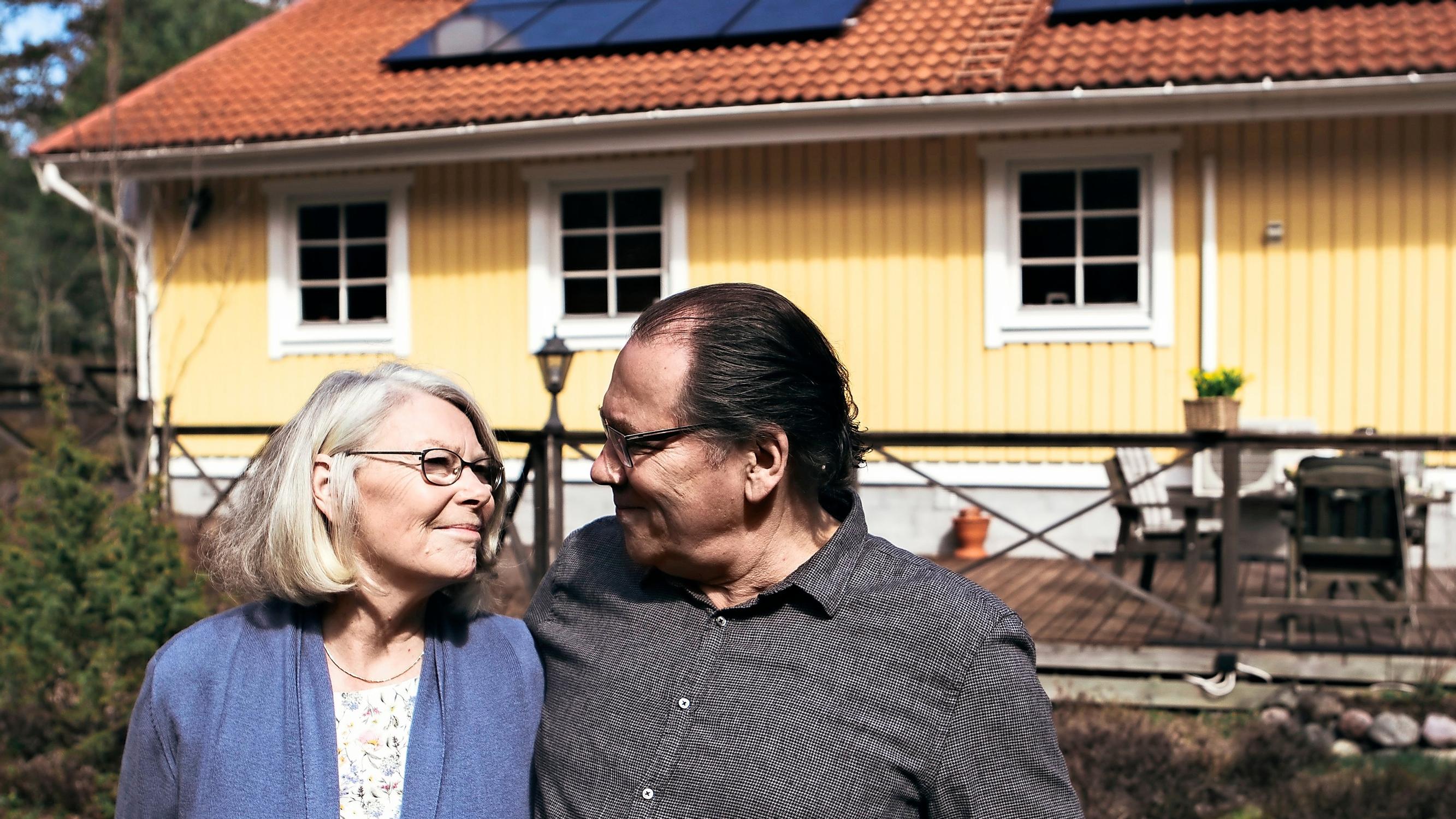 Näin energiasyöppö huvila hyötyy aurinkosähköjärjestelmästä – ostosähkön osuus laski yli 60 prosenttia!