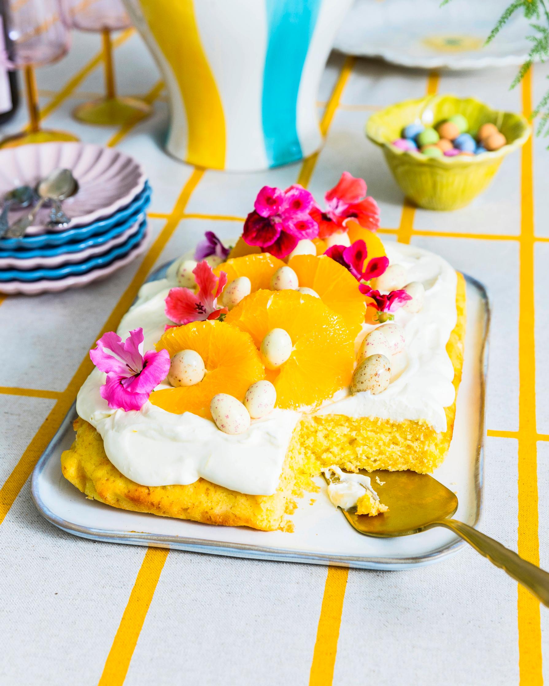 Appelsiinivuokakakku