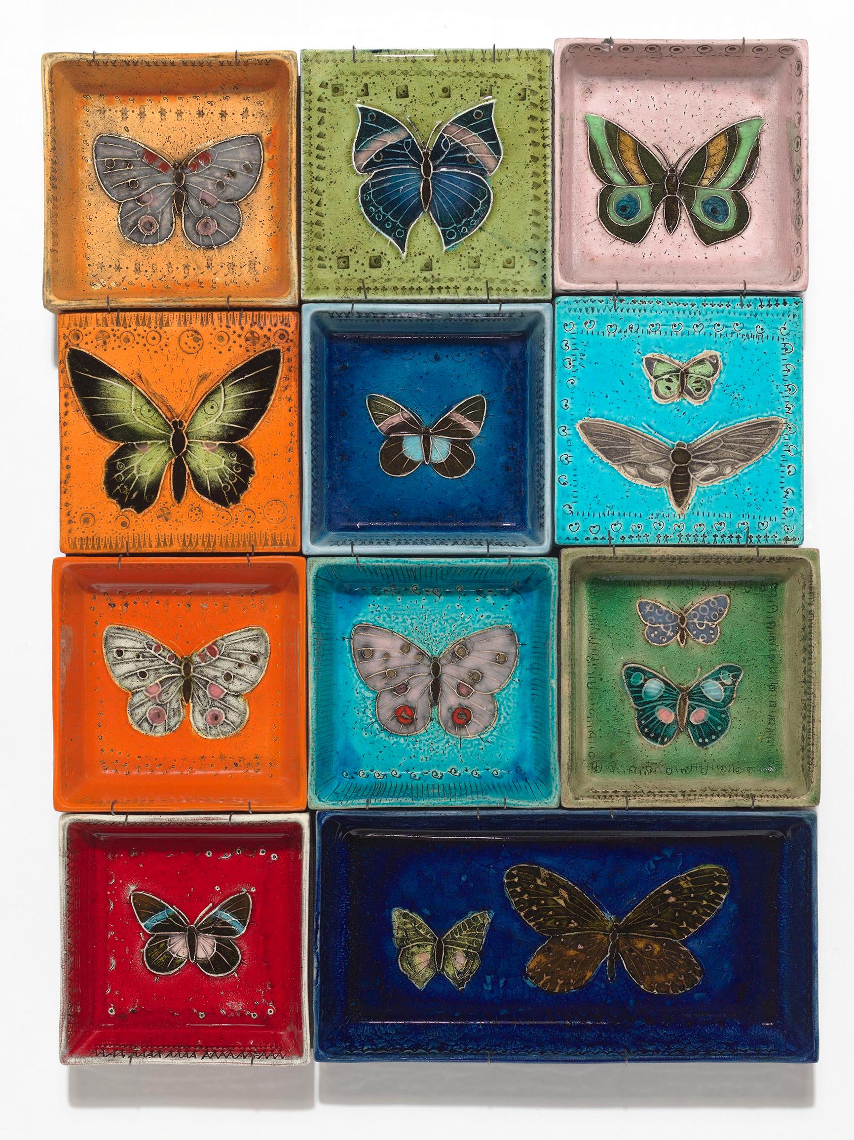 Rut Brykin Perhossommitelma vuodelta 1957
