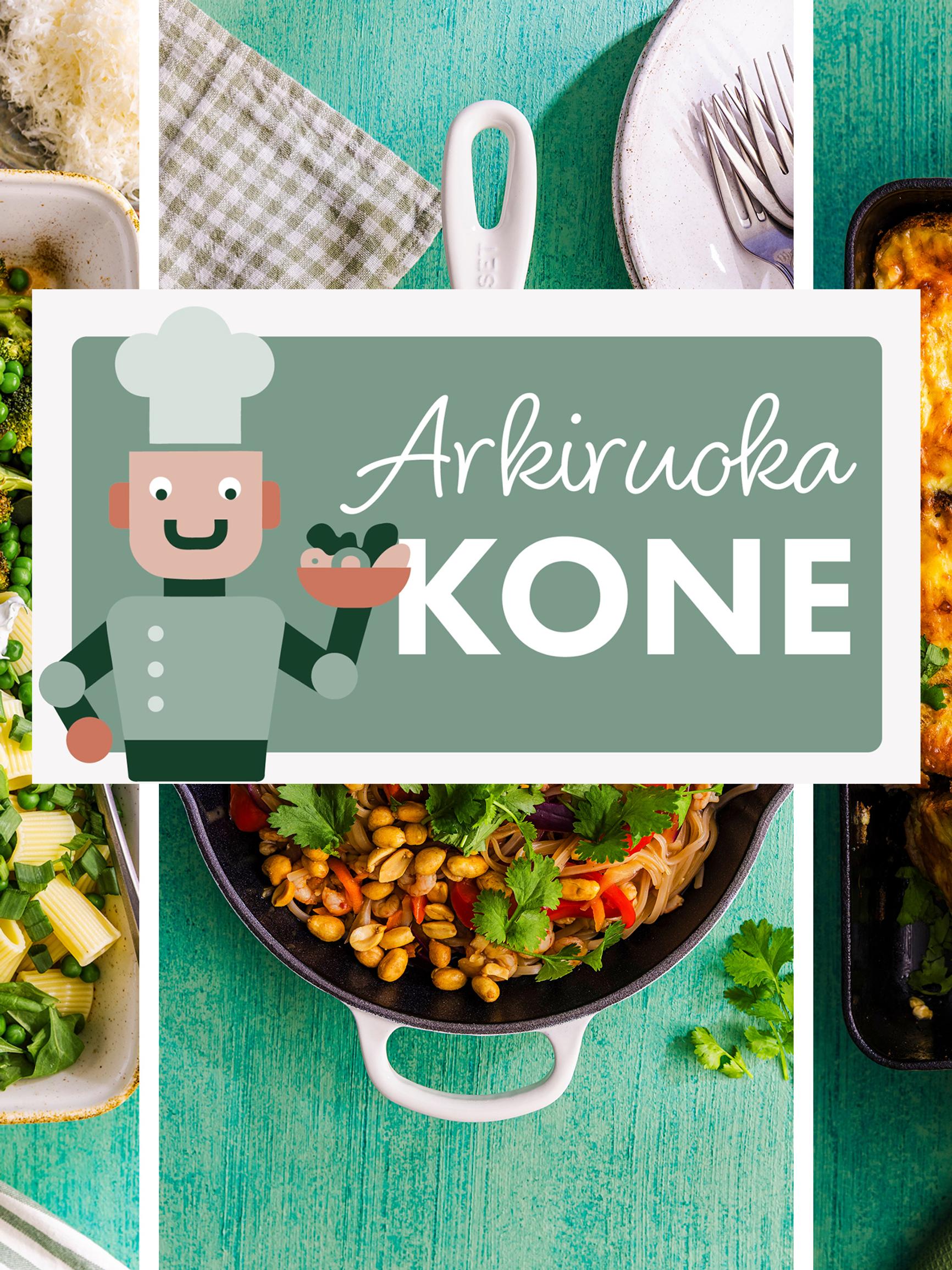 Arkiruokakone auttaa! Kotonan hauska apuri vinkkaa parhaat reseptit juuri sinulle