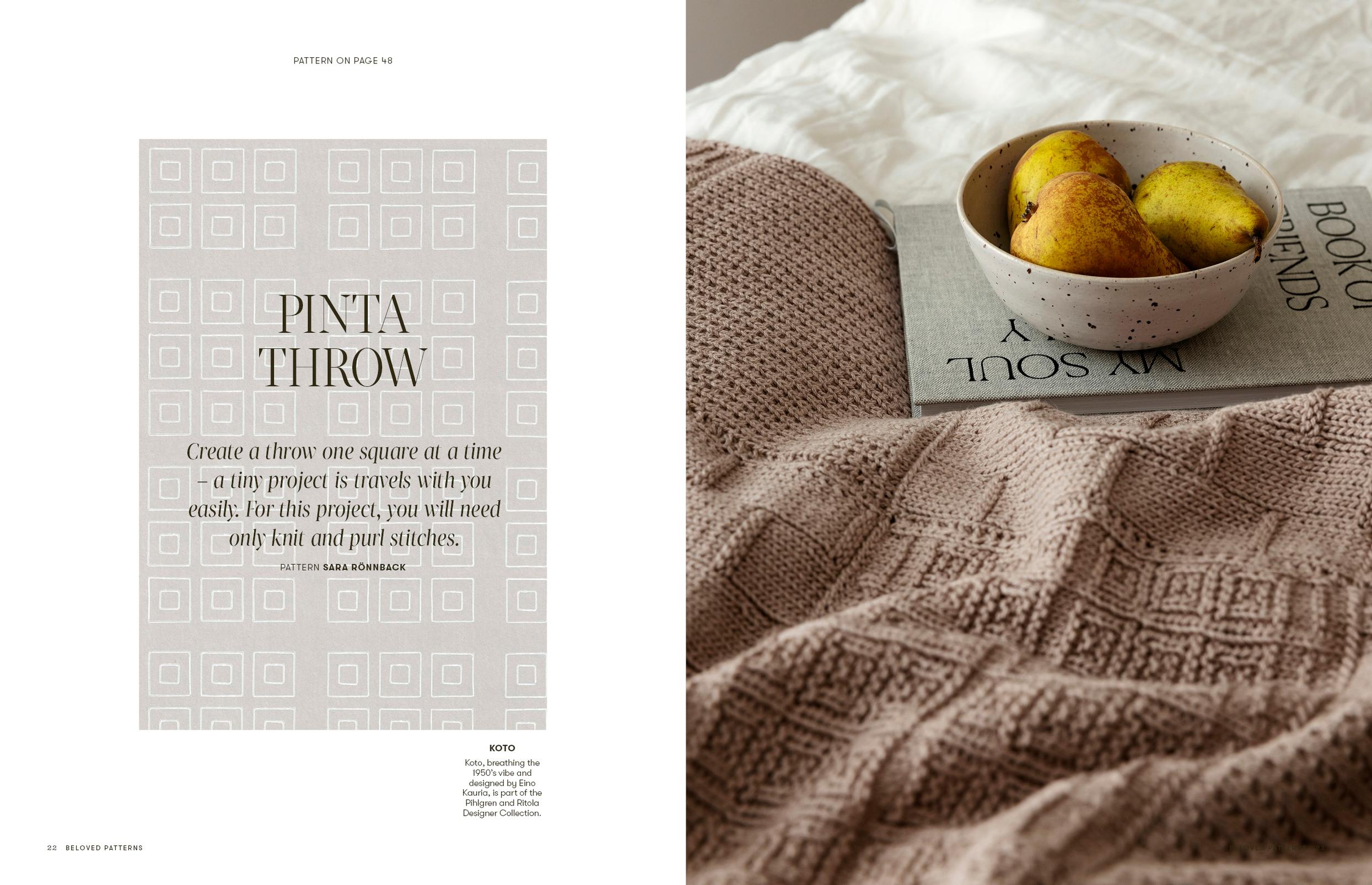 Pinta Throw, design by Sara Rönnback.