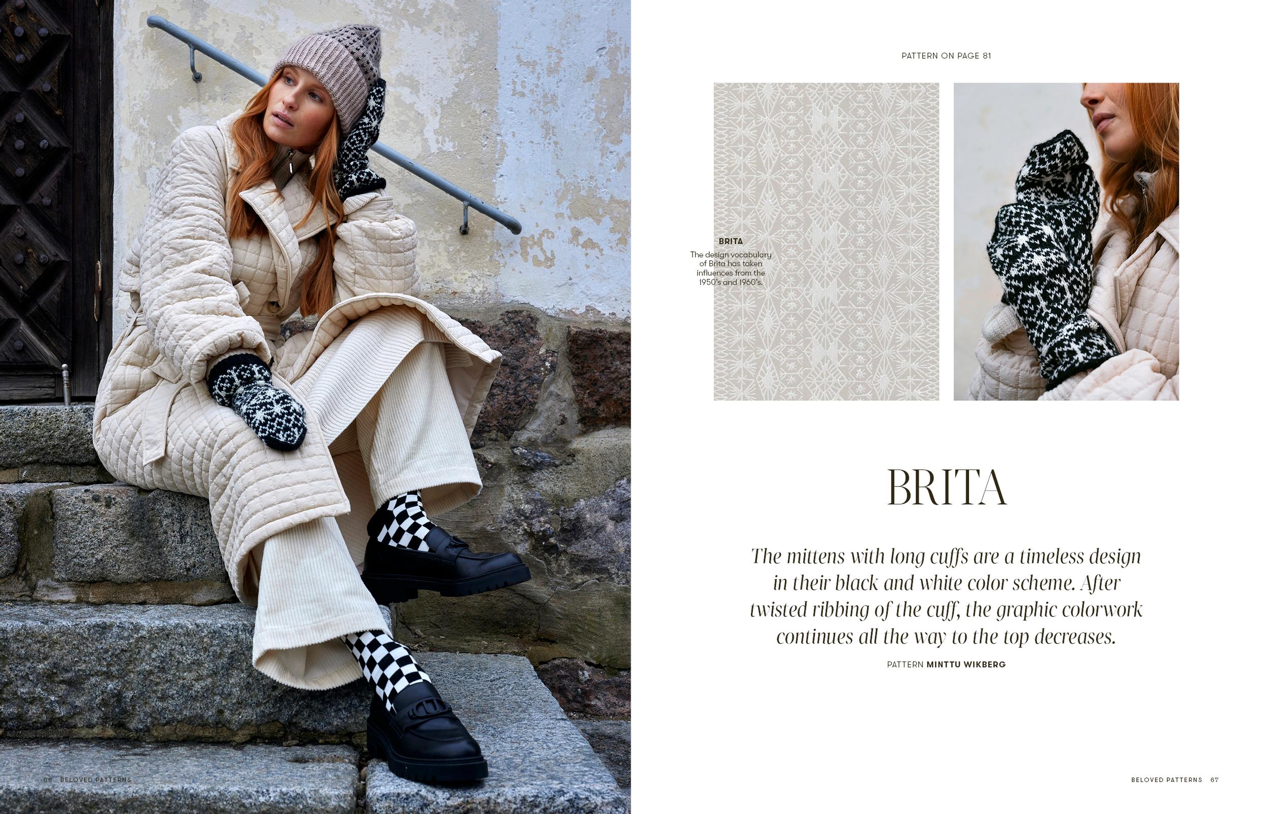 Brita mittens, design by Minttu Wikberg.