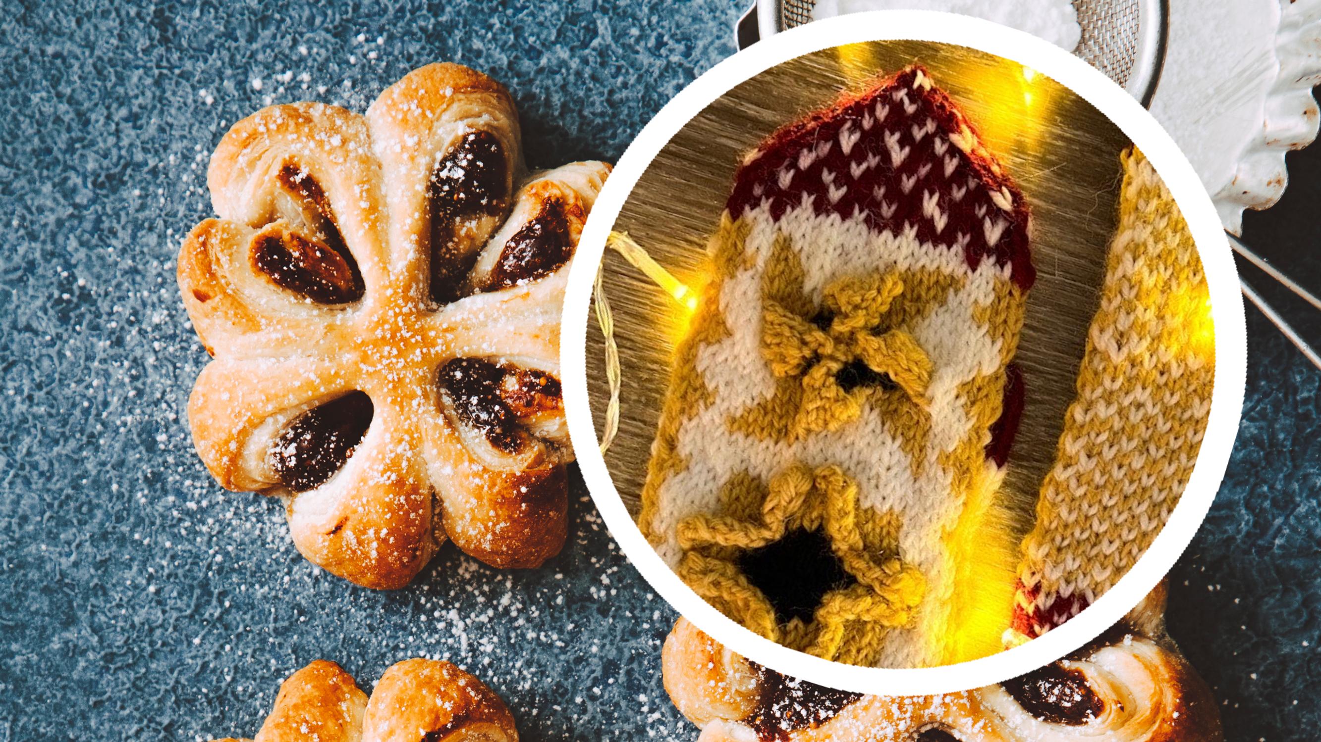 Jos tykkäät joulutortuista, ihastut takuulla näihin lapasiin! Heidi suunnitteli ihanan överijouluiset tumput – nappaa herkullinen ohje
