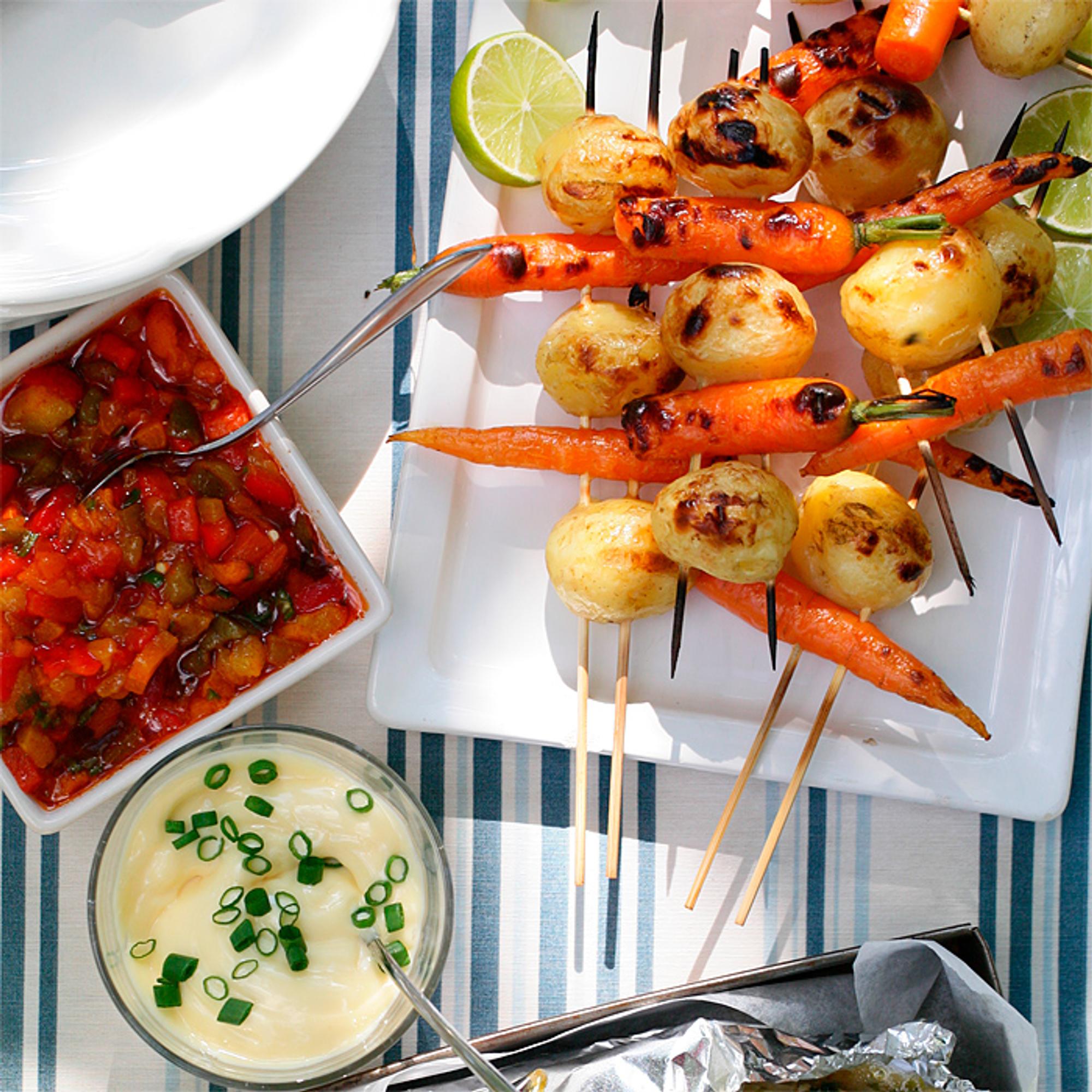 Grillattu paprikasalsa