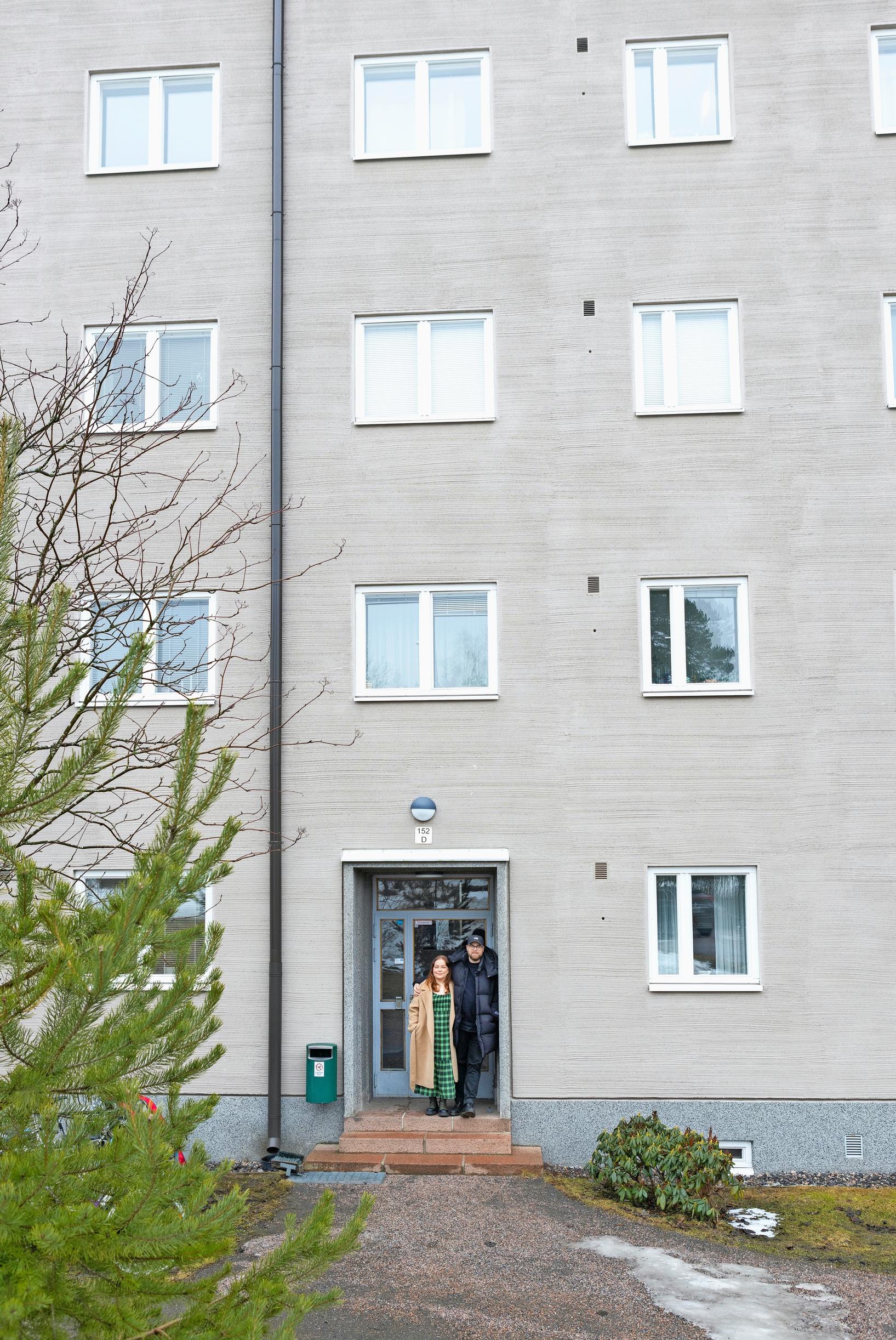 Kerrostalo Helsingin Toukolassa