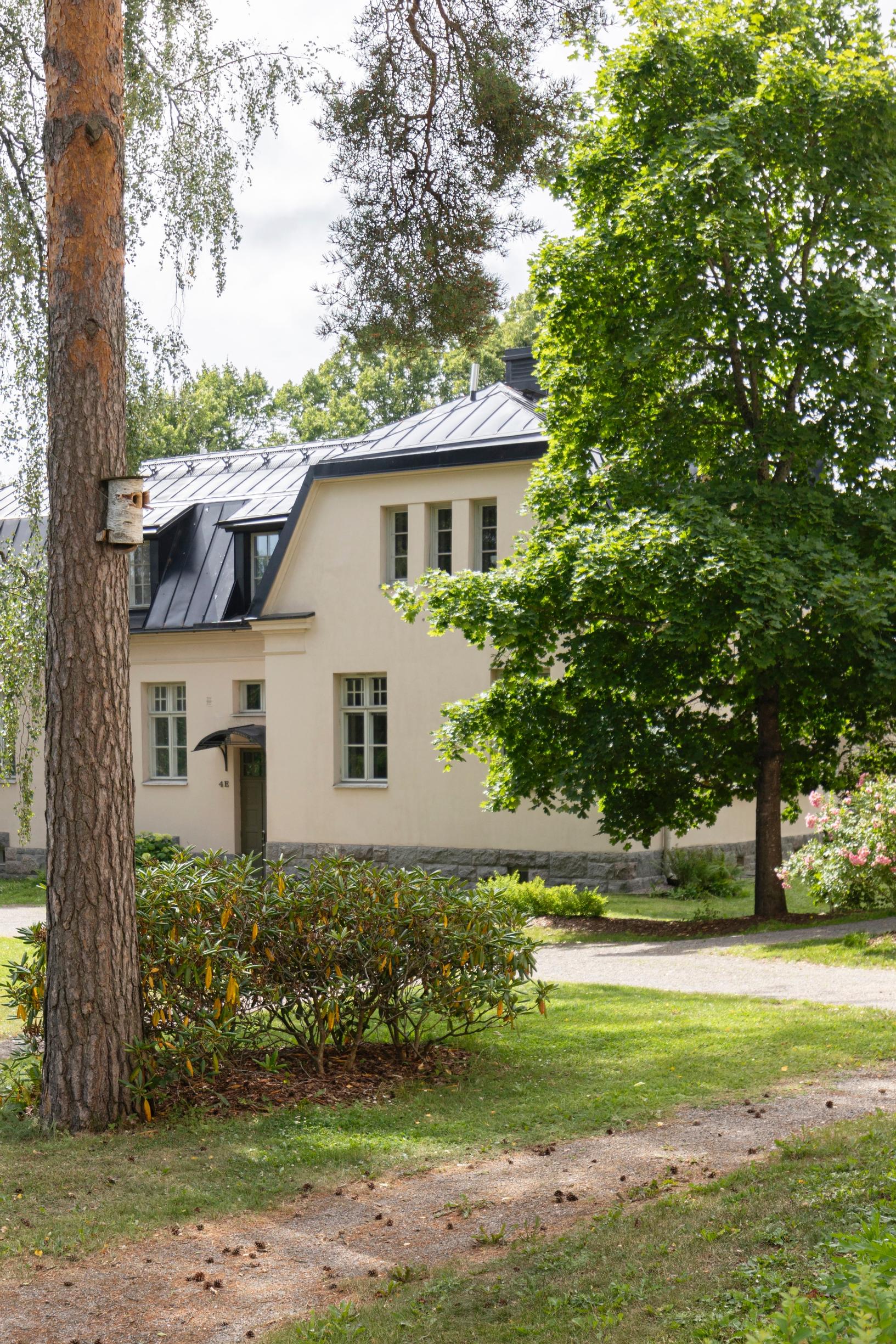 Vanha sairaalarakennus Sipoon Nikkilässä