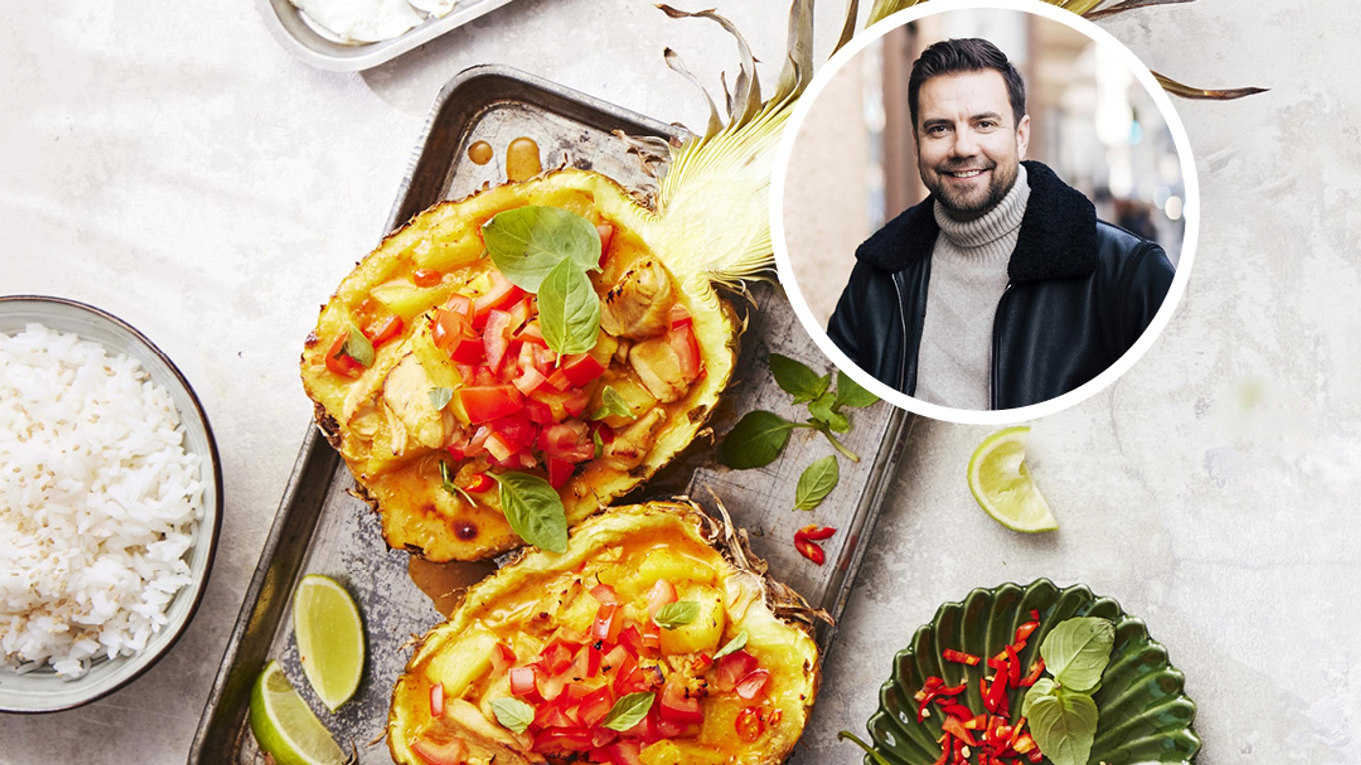 Antti Ketosen ananas-broilericurry vie ajatukset suoraan Bangkokiin