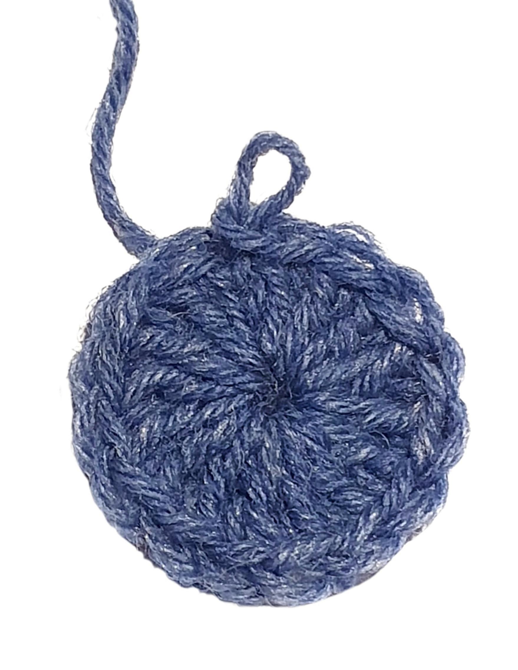 Virkattu vartalolaukku, 1. krs