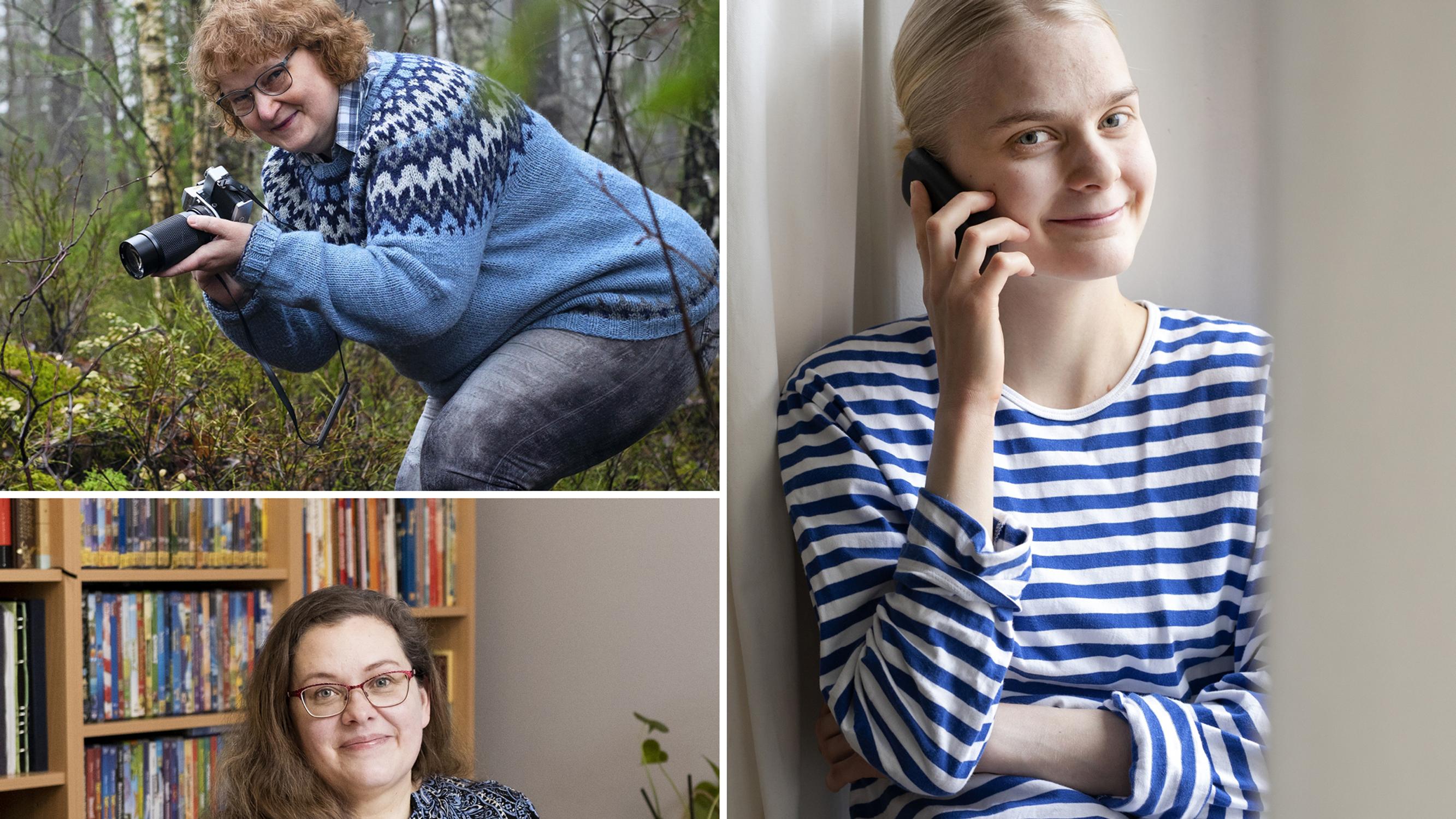 ”Muistini parani, kun luovuin älypuhelimesta” – irtiotto digitulvasta paransi monella tavalla Mirjamin, Jaanan ja Tiinan arkea