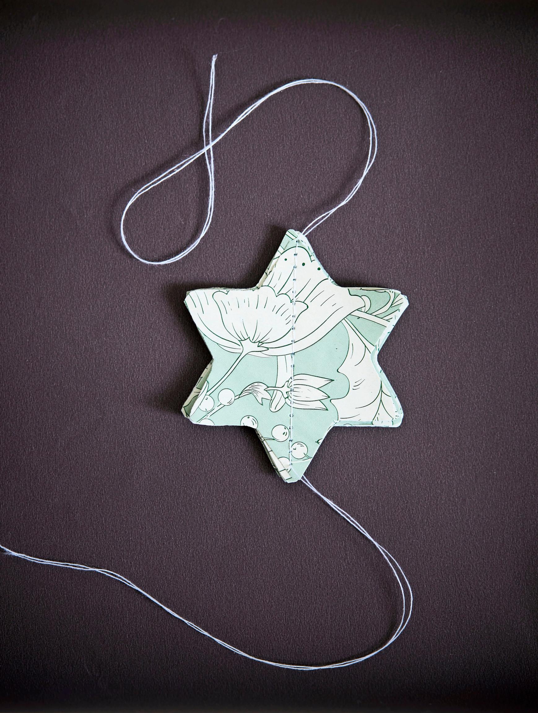 Tähtikoristeen vaihekuva.