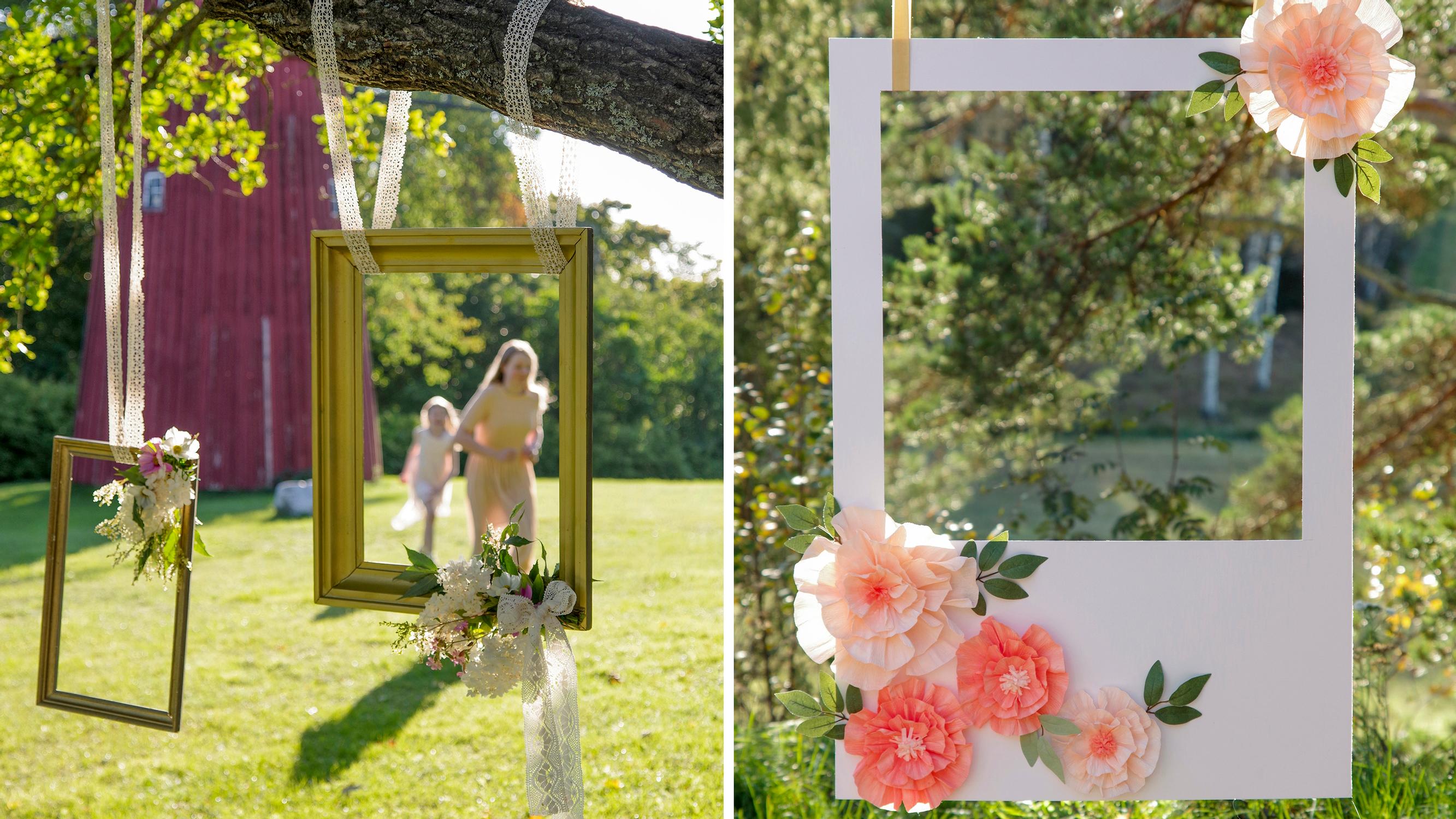 Photobooth juhliin – tee itse kuvauskehykset ja saat ihania kuvia vieraistasi