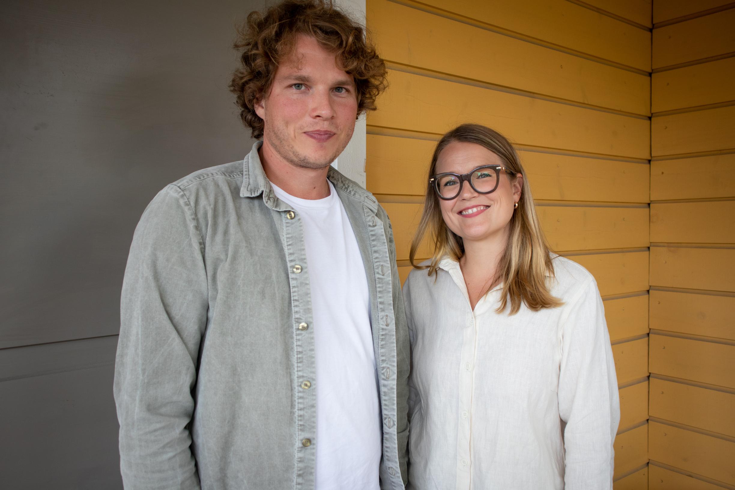 Suomen kaunein koti 2022 -voittajat Olli Saastamoinen ja Lilli Norio
