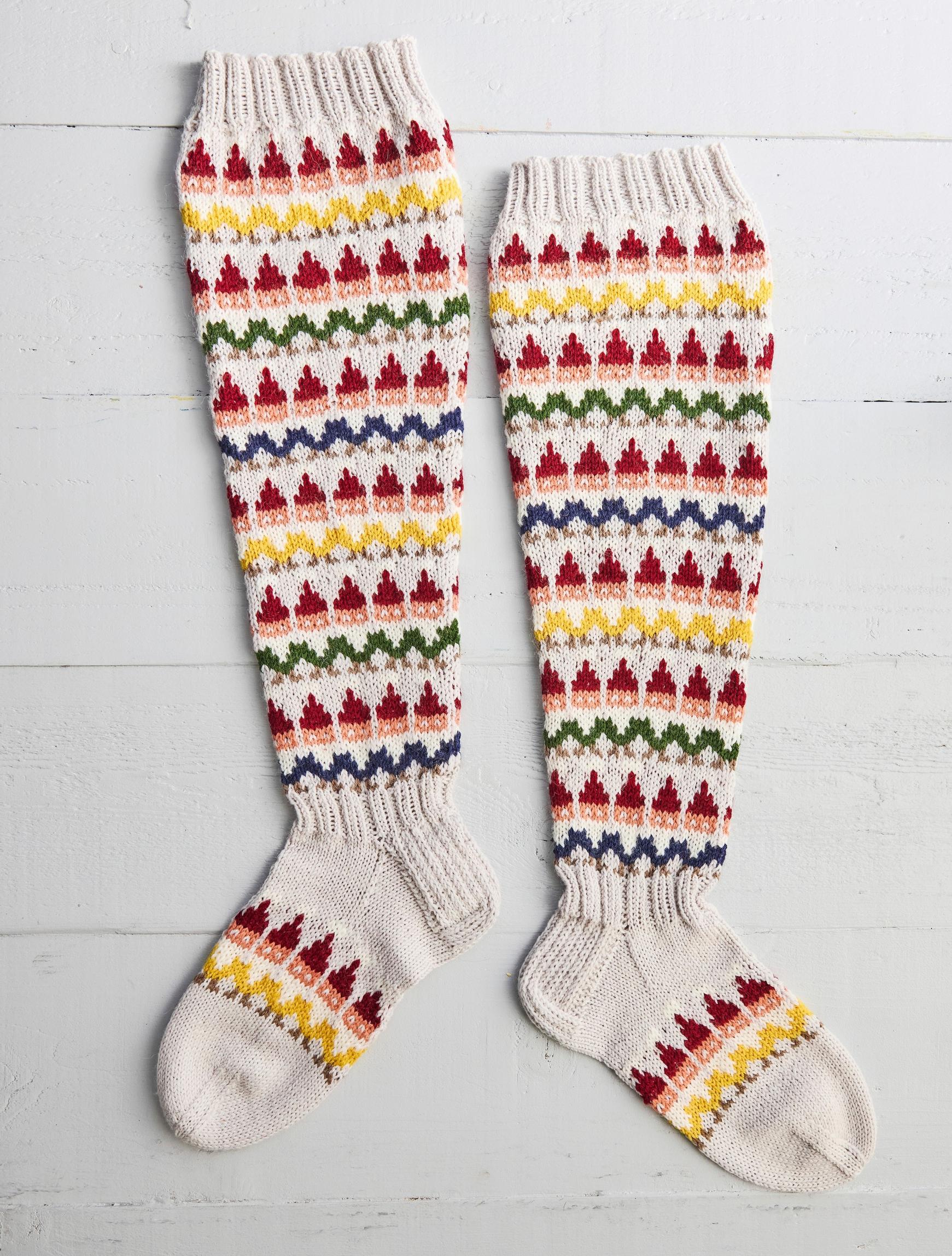 Jouluiset tonttusukat