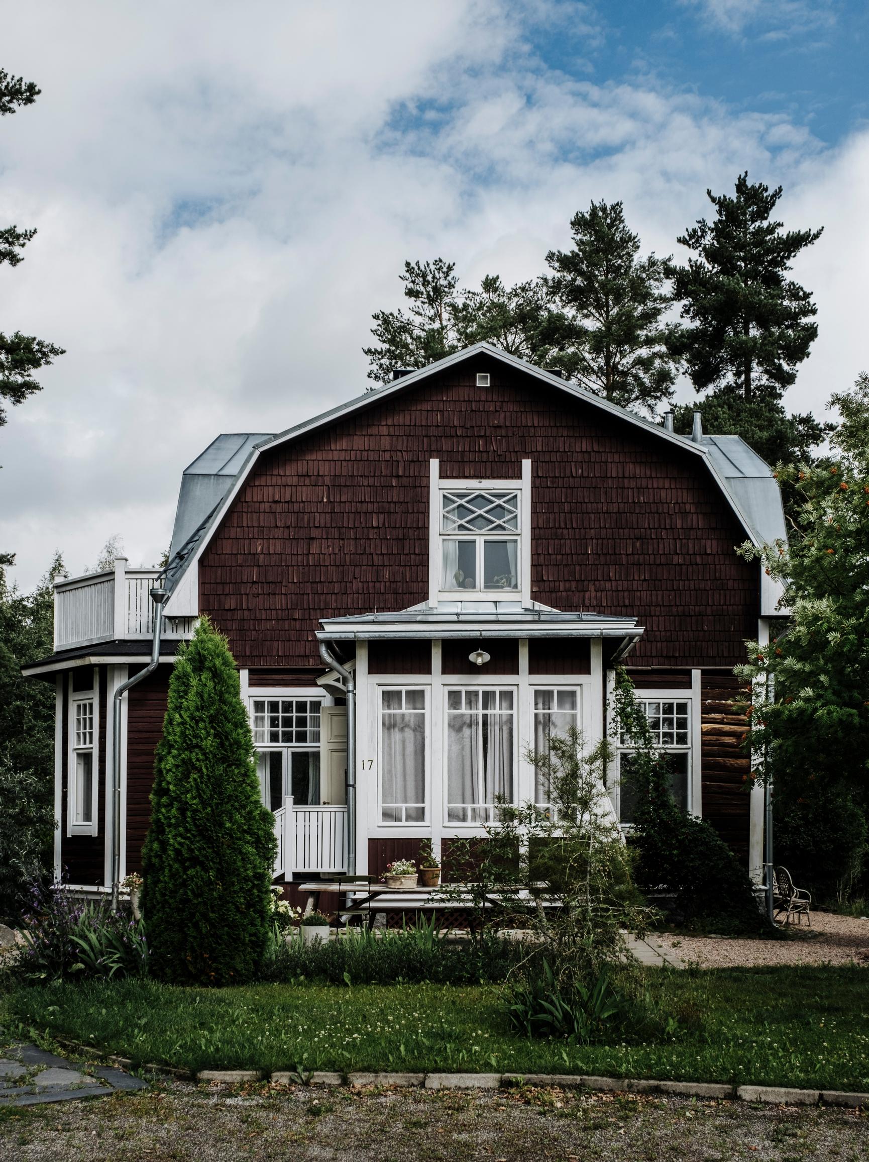 Talo ulkoa.