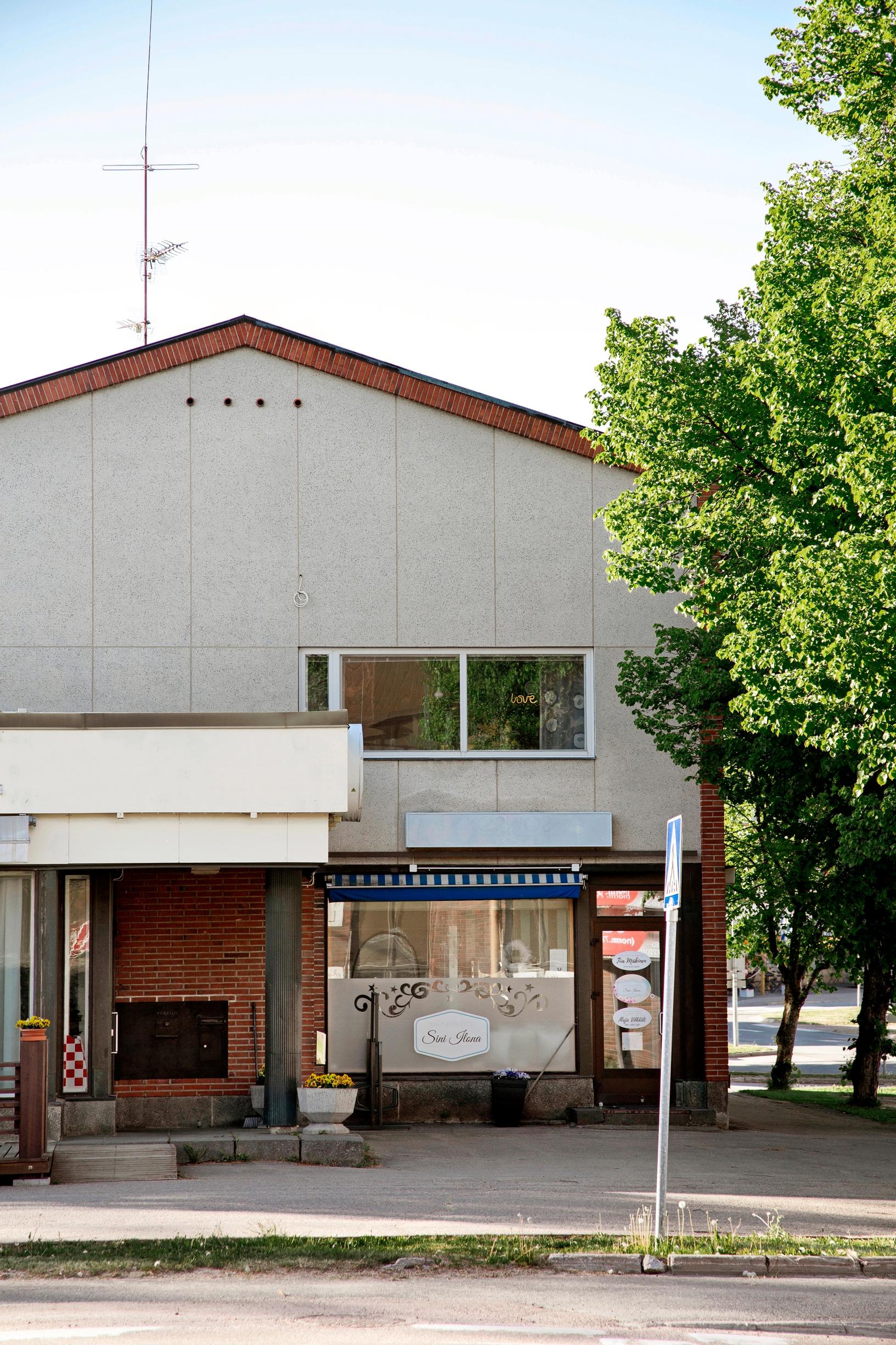 Entinen pankin kiinteistö Saarijärvellä