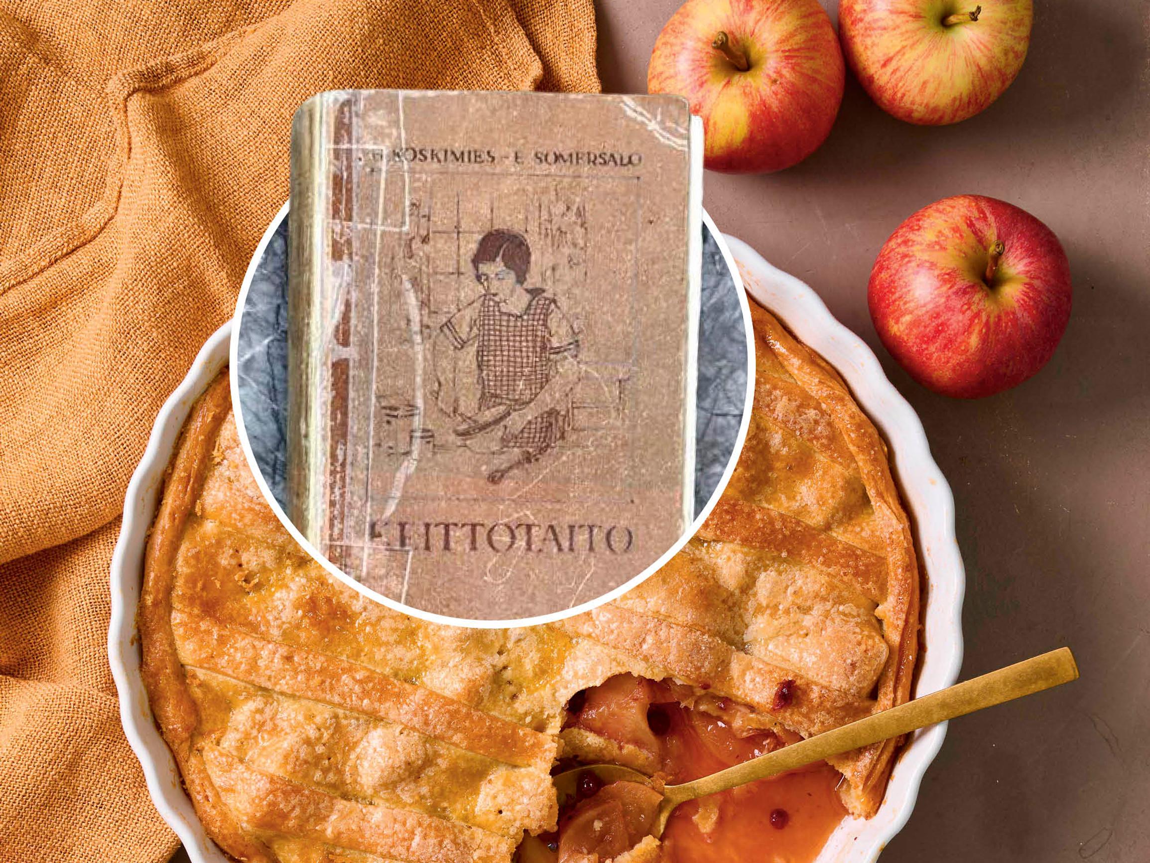 Syyskuunpaistos – testasimme 30-luvun keittokirjan omena-puolukkaherkun: ”Kaikki ottivat vielä toisen palan”