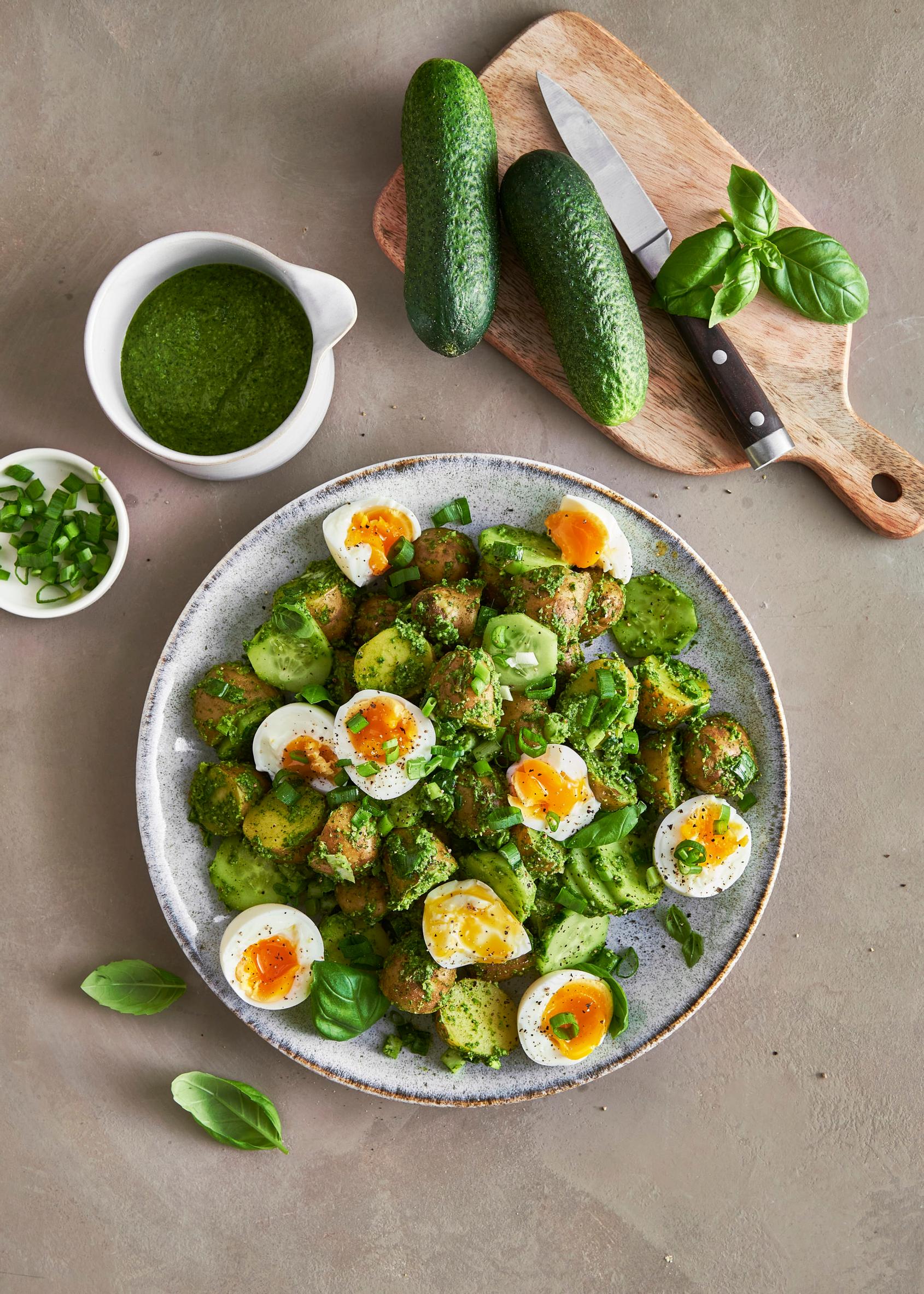 Green goddess- perunasalaatti