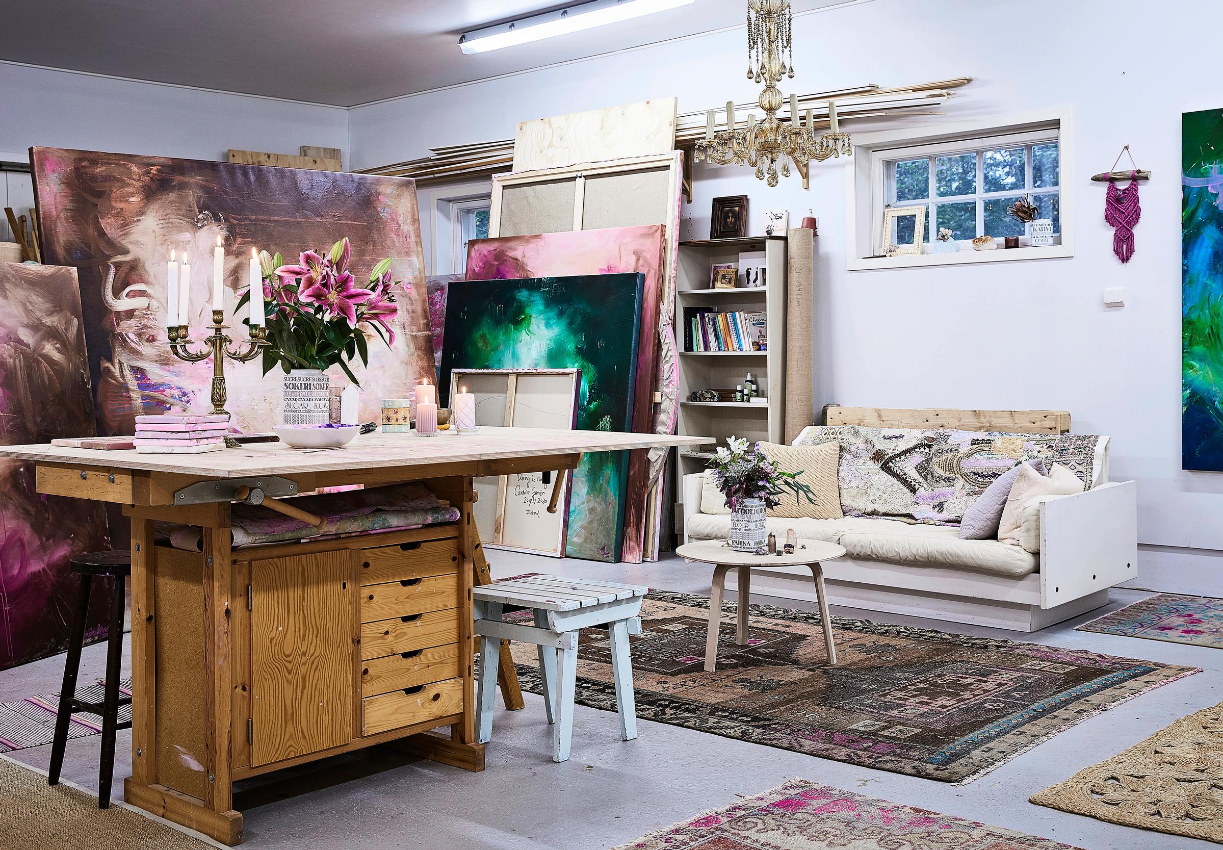 Carolina Grunérin ateljee