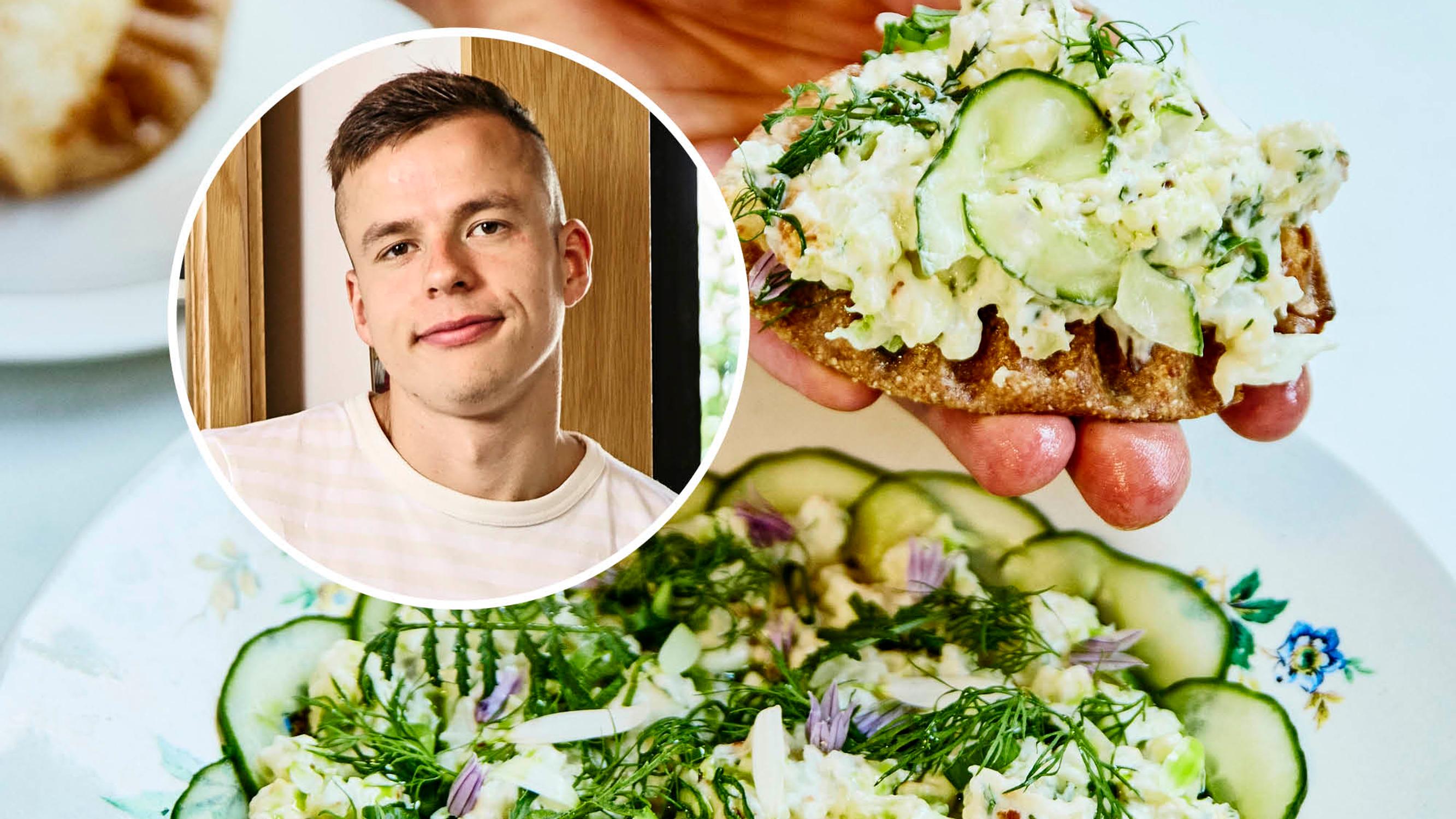  ”Siitä tuli välitön hitti” – Elias Pusa kehitti mielettömän hyvän kukkakaaliskagenin, jonka tekemiseen menee vain vartti