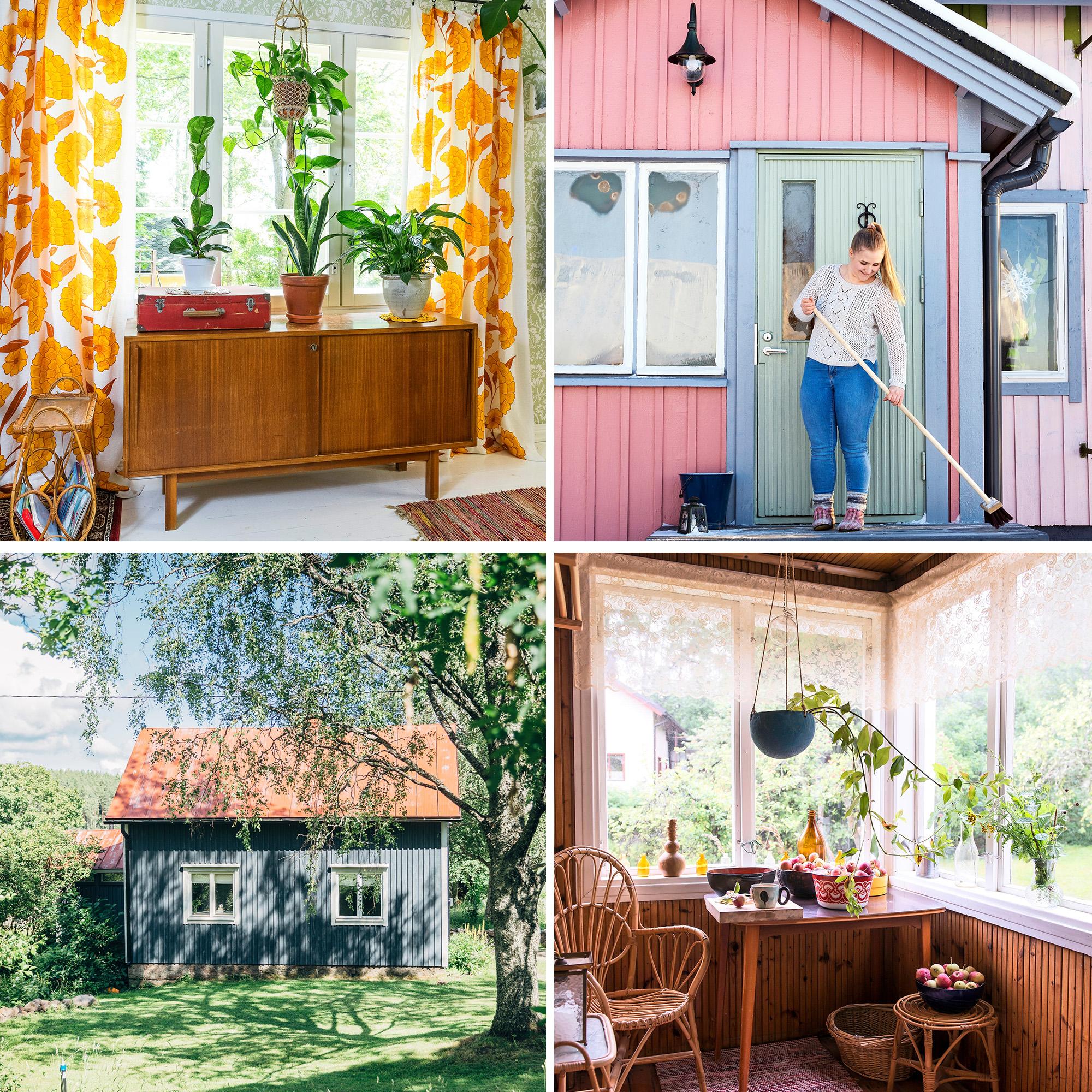 24 × hurmaava rintamamiestalo! Retroa, skandinaavista, värikästä – ja jokaisessa niin kotoisa tunnelma 