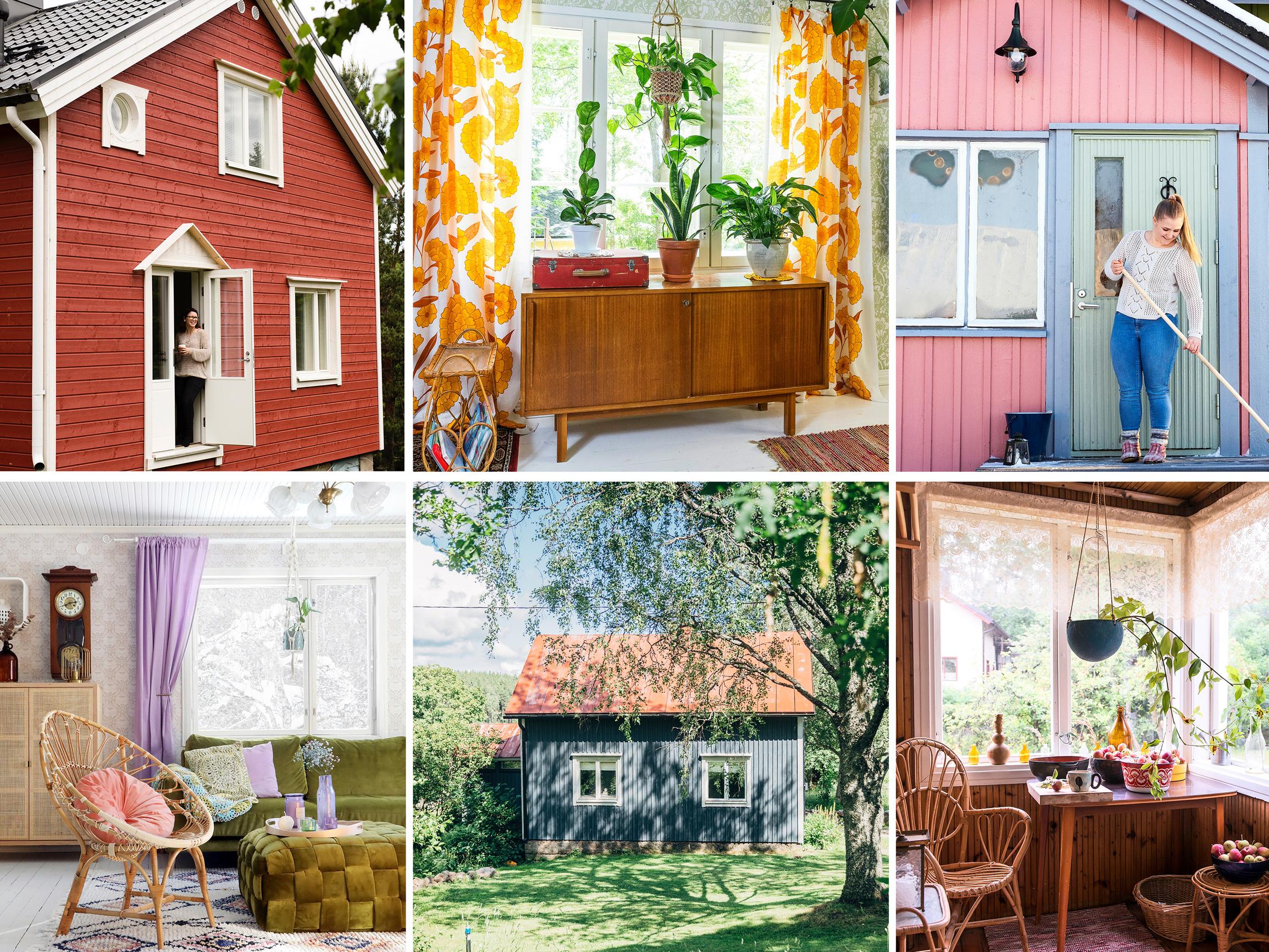 24 × hurmaava rintamamiestalo! Retroa, skandinaavista, värikästä – ja jokaisessa niin kotoisa tunnelma 