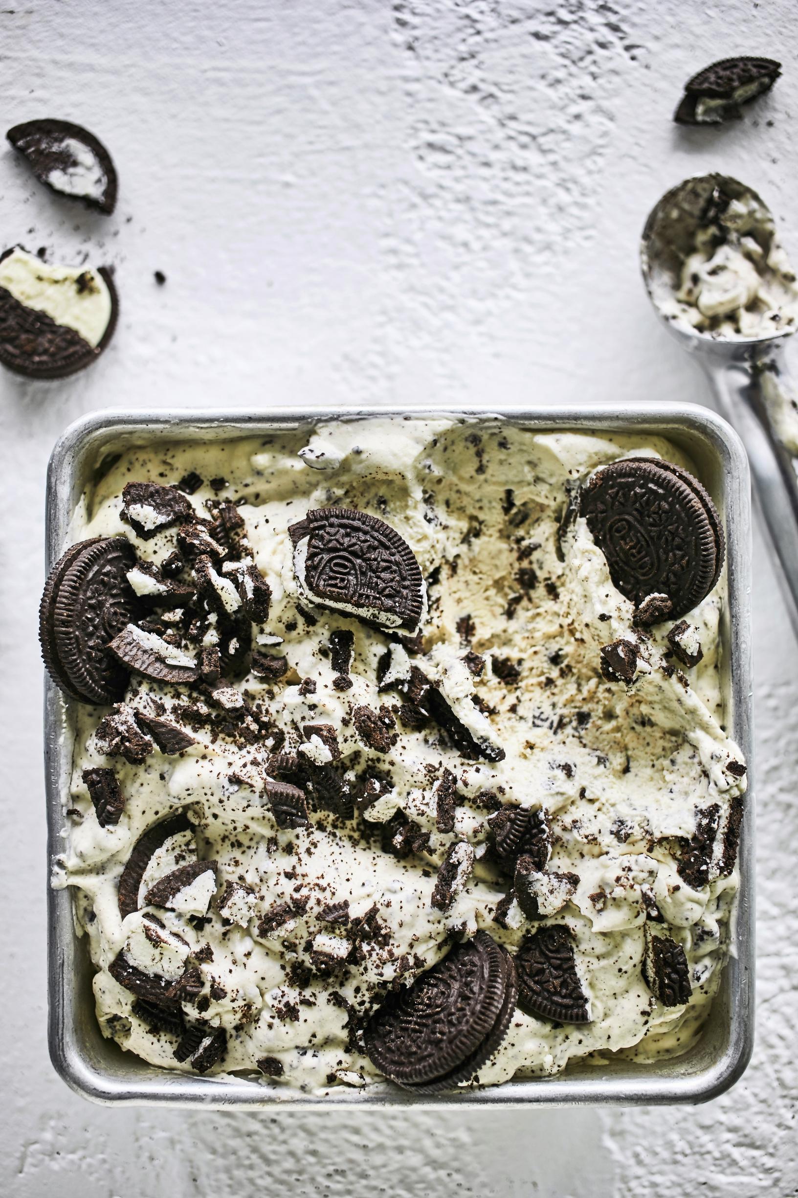 Itse tehty jäätelö jäätelökoneella | Meillä kotona