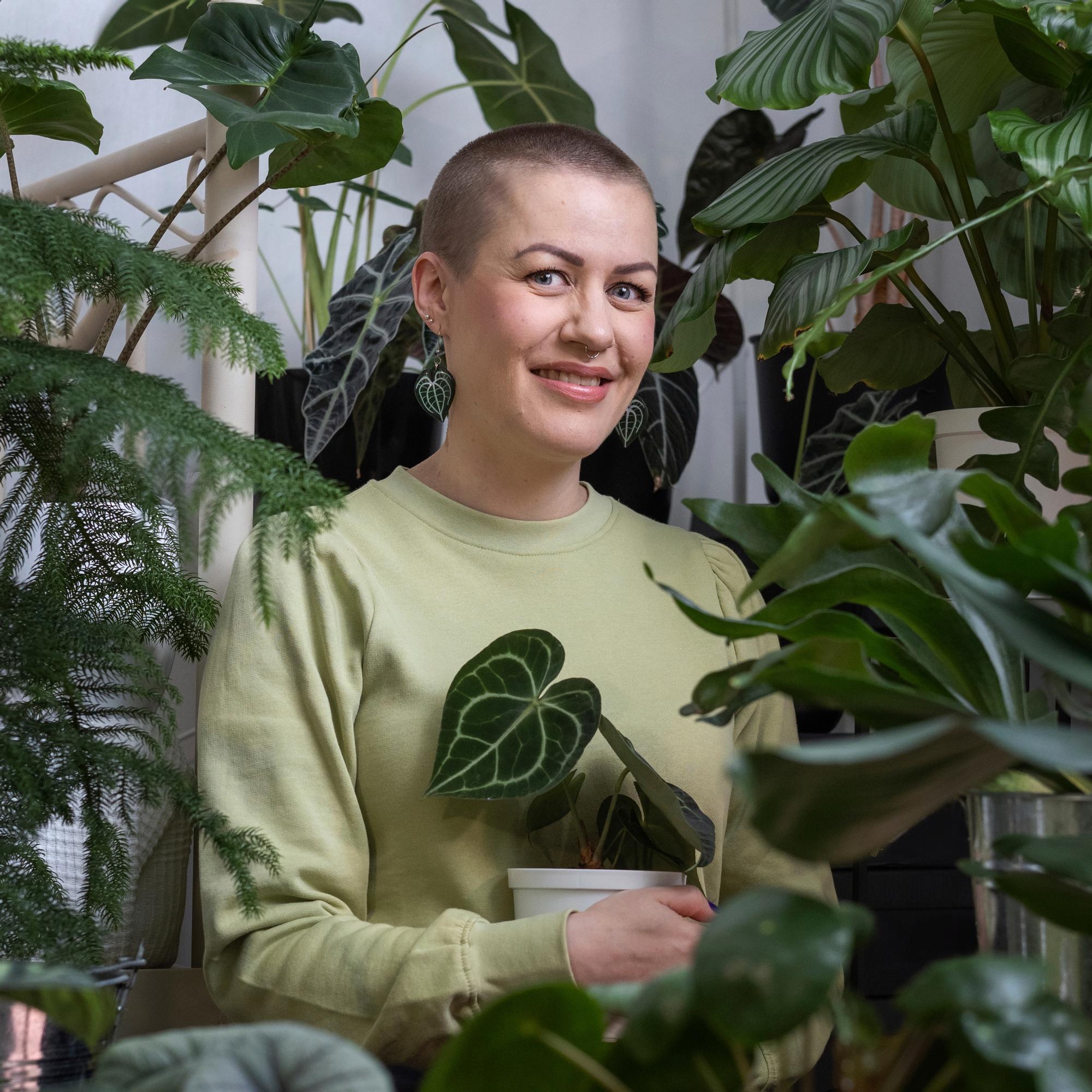 ”Minulla on 50 viherkasvia 35 neliön asunnossani” – Porilaisen Anna-Kaisan vihervimma roihahti Facebook-ryhmässä, ja se oli menoa