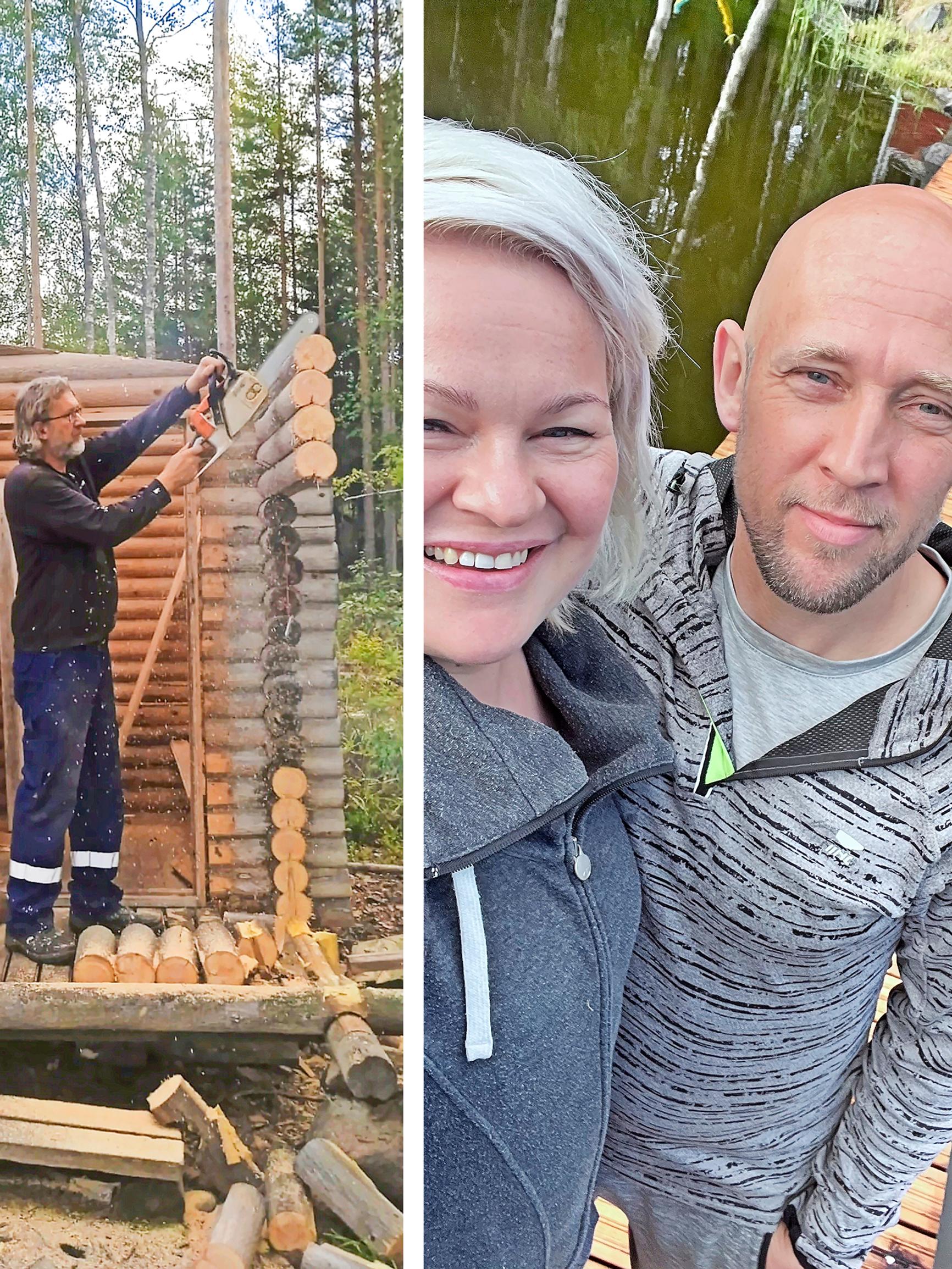 Kannatti uskaltaa! Neljä ensikertalaista tarttui mökin remonttiin ja rakennustöihin: ”On hieno tunne, kun tekee hommia ihan itselleen”
