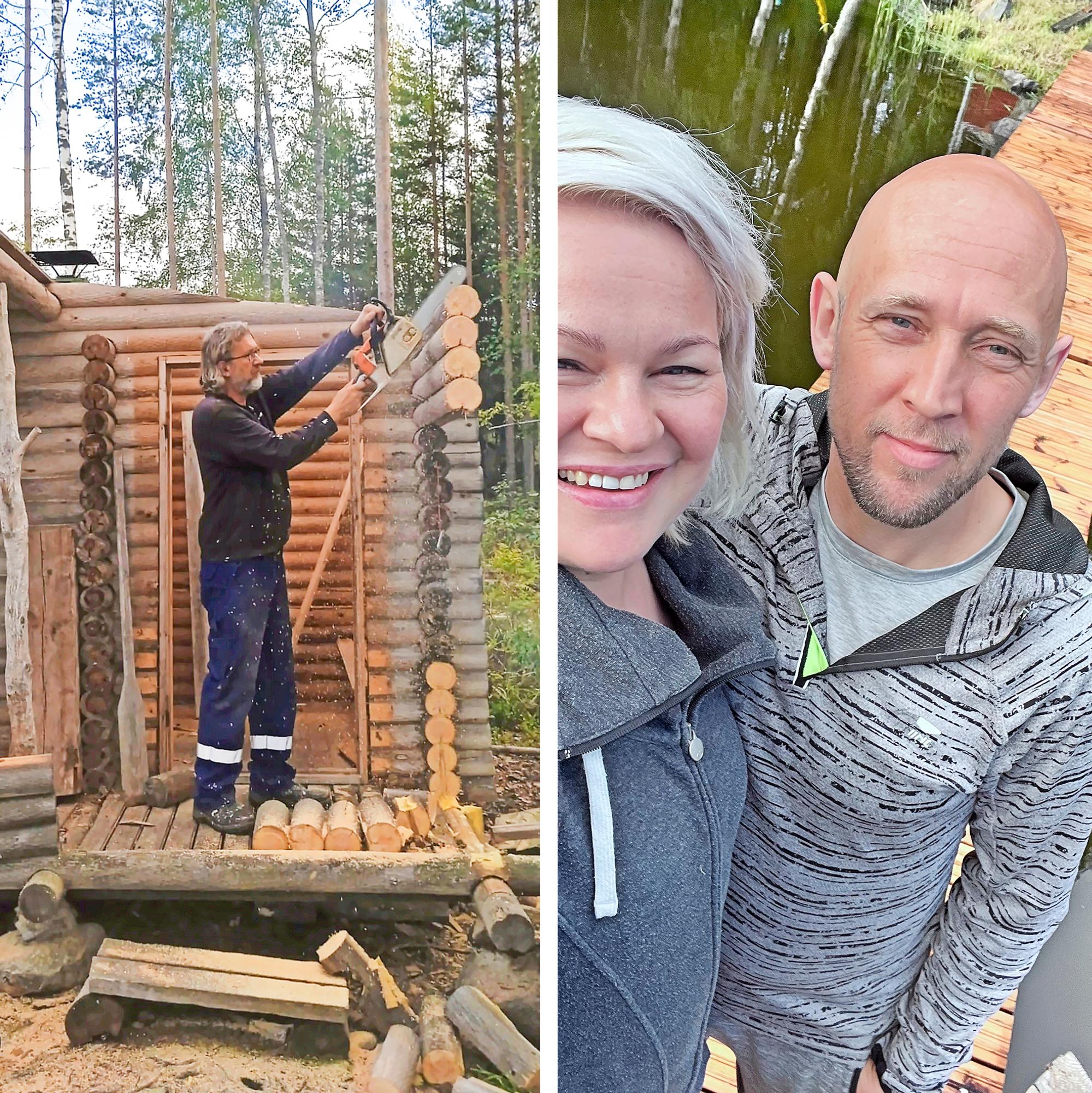 Kannatti uskaltaa! Neljä ensikertalaista tarttui mökin remonttiin ja rakennustöihin: ”On hieno tunne, kun tekee hommia ihan itselleen”