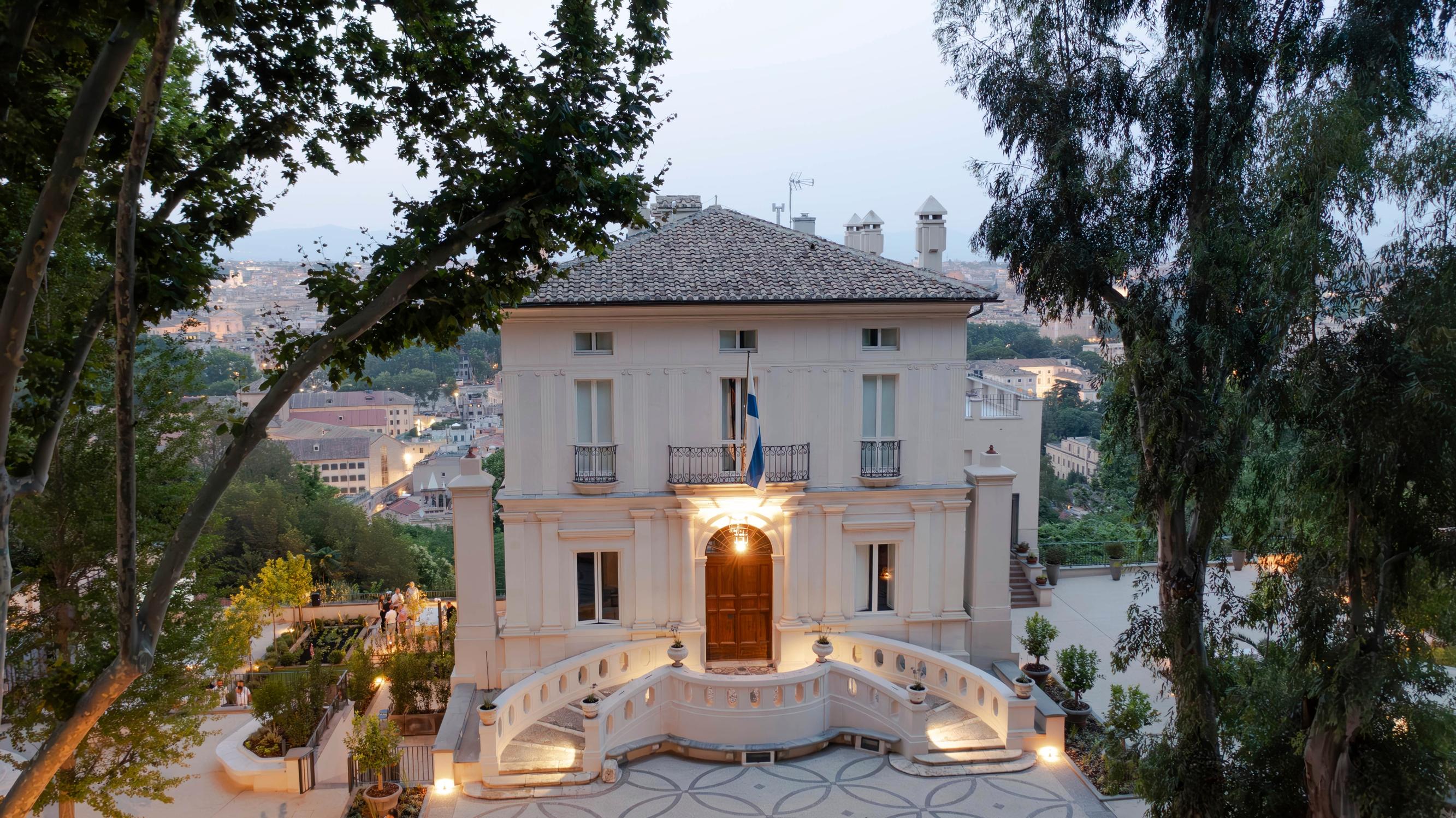 Villa Lanten julkisivu