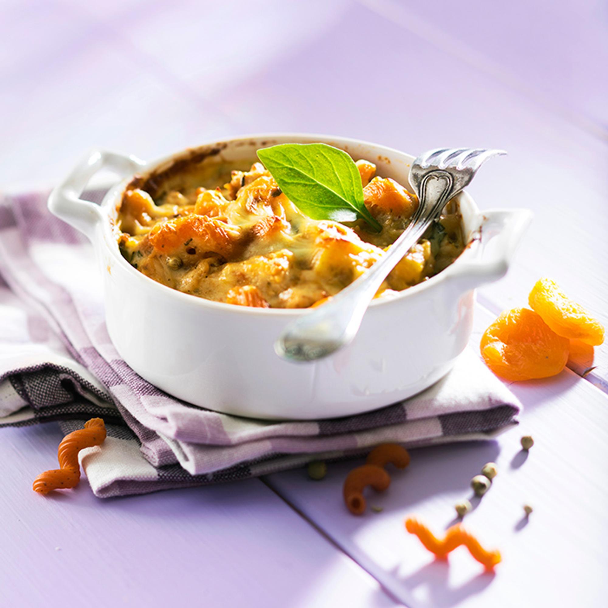 Kanapasta uunissa
