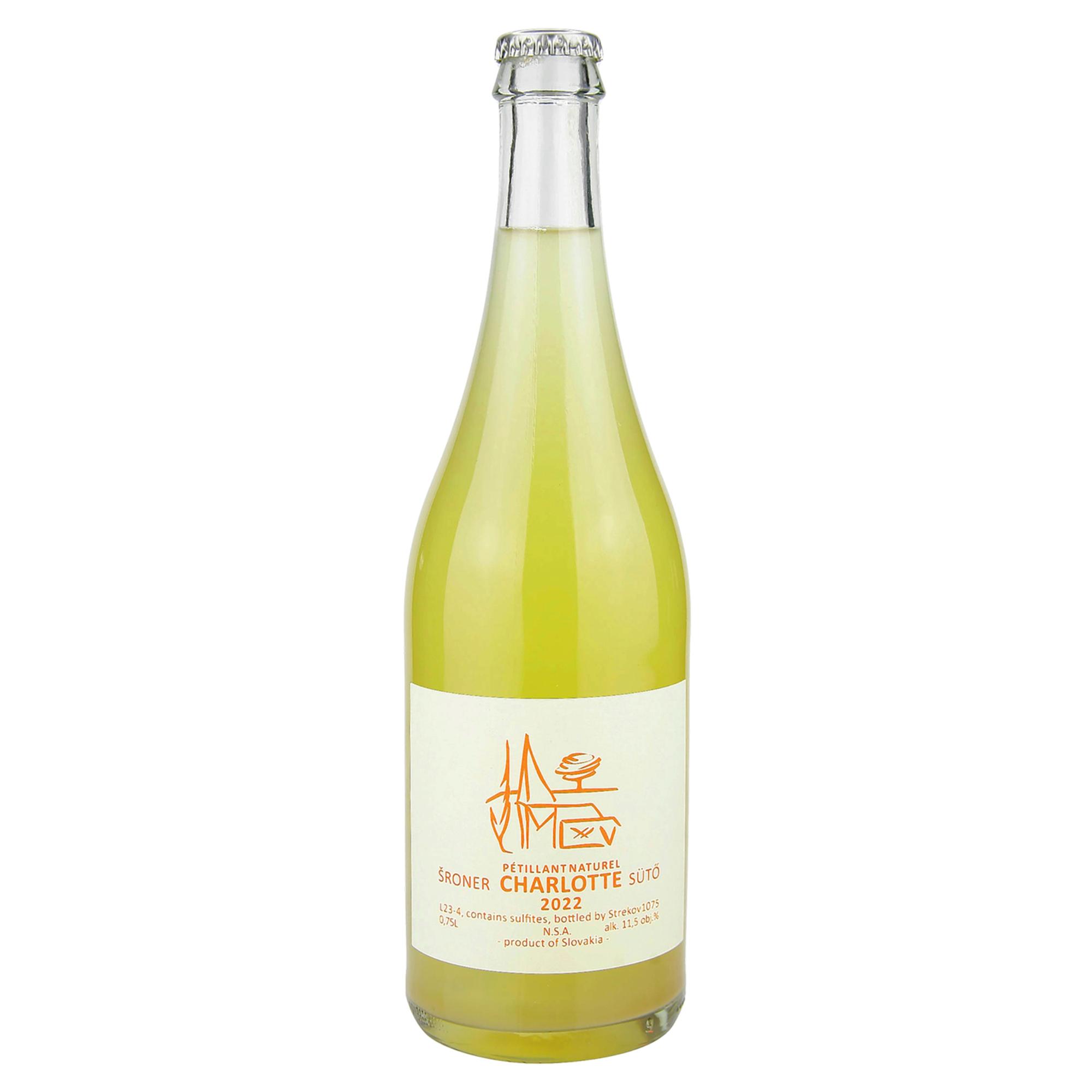 Charlotte Pétillant Naturel, 11,5 %, 35,22 €/0,75 l.