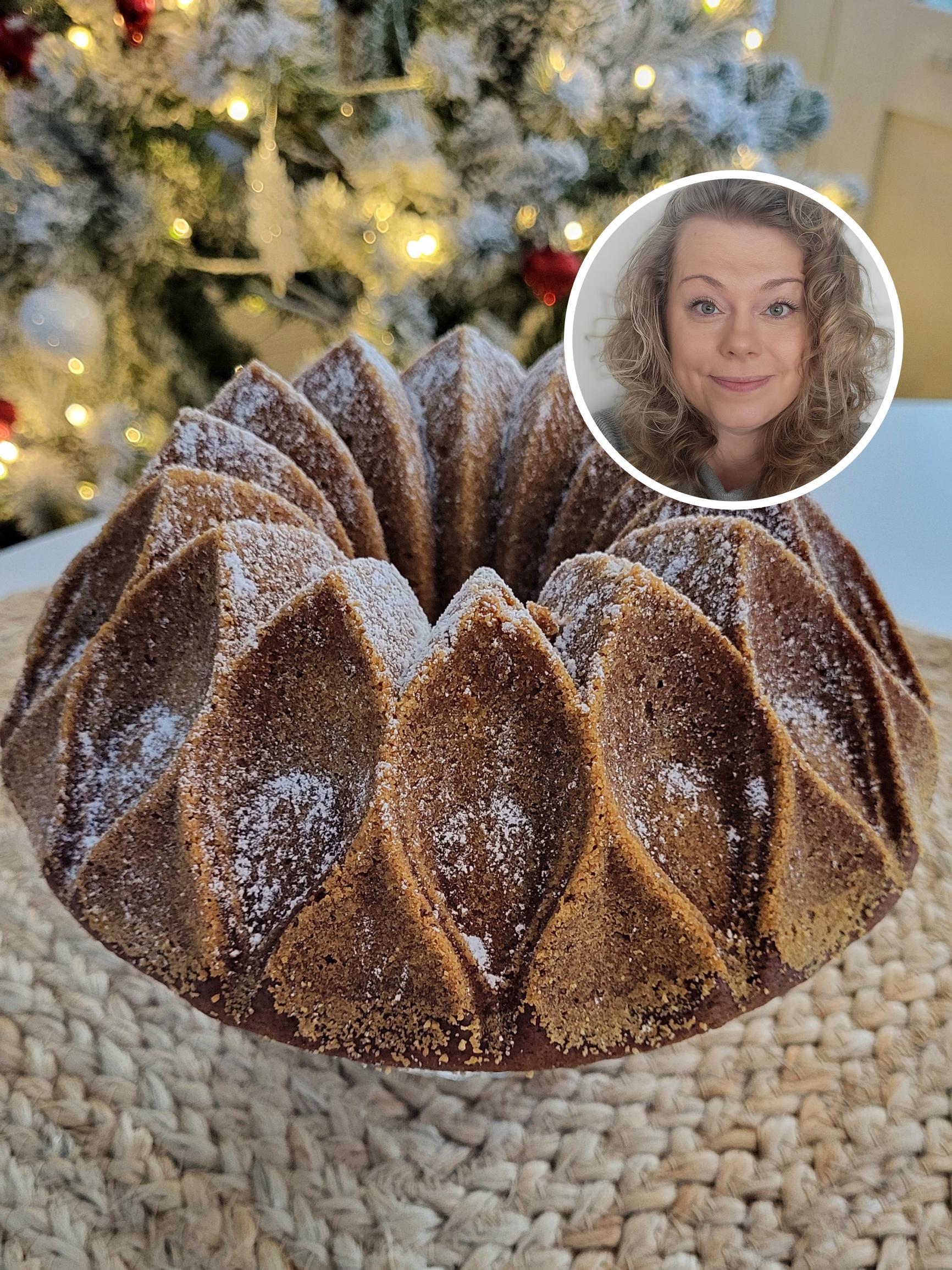 Joulumuorin kakku on Marikan rakas jouluperinne – mummon reseptillä valmistuva kakku on ”ihanan pehmoista ja niin maukasta”