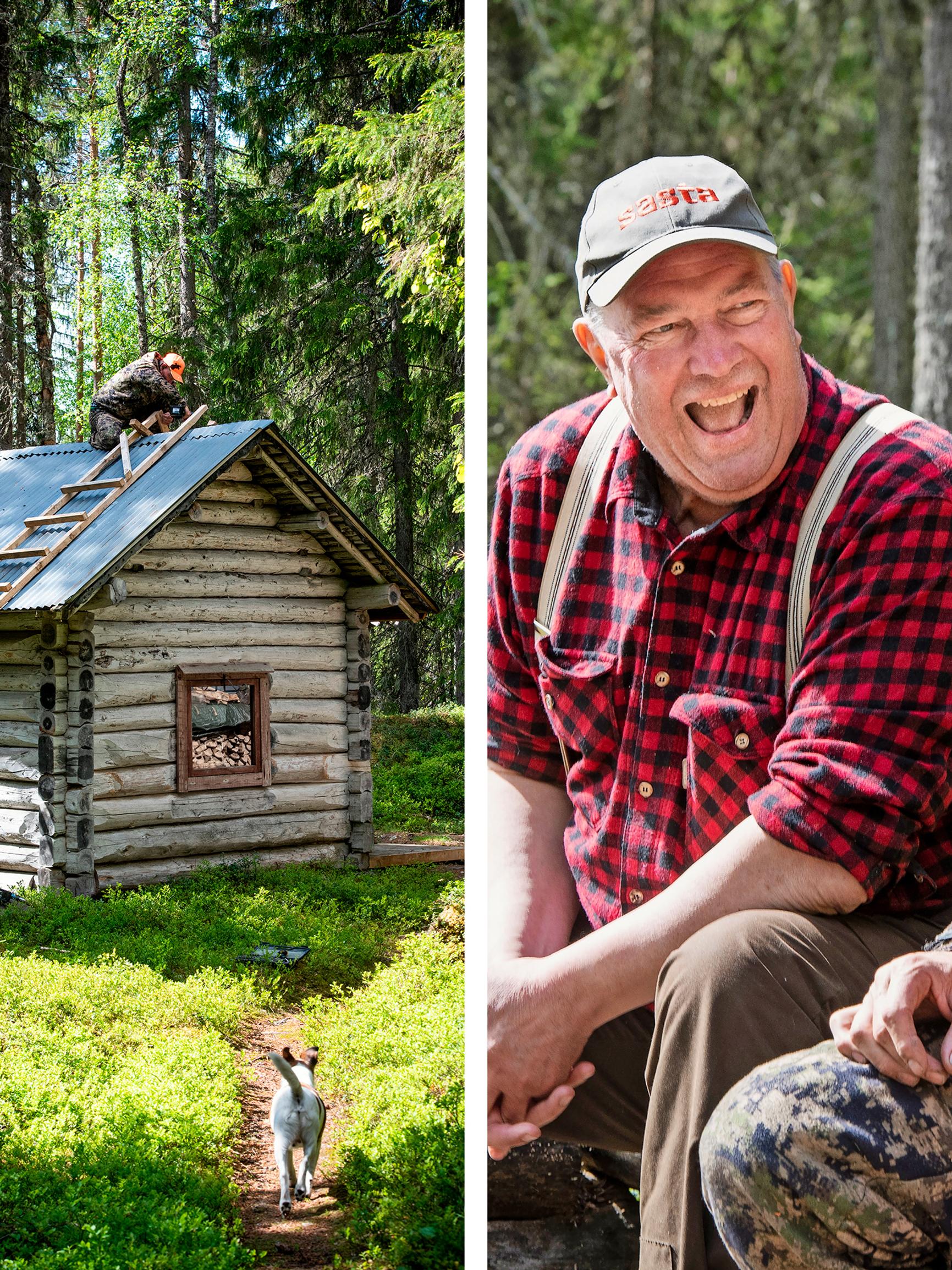Onnelliset Hyrinässä – erämökki Pohjois-Karjalan korvessa kutsuu talkoilemaan, turisemaan ja nauttimaan metsän rauhasta