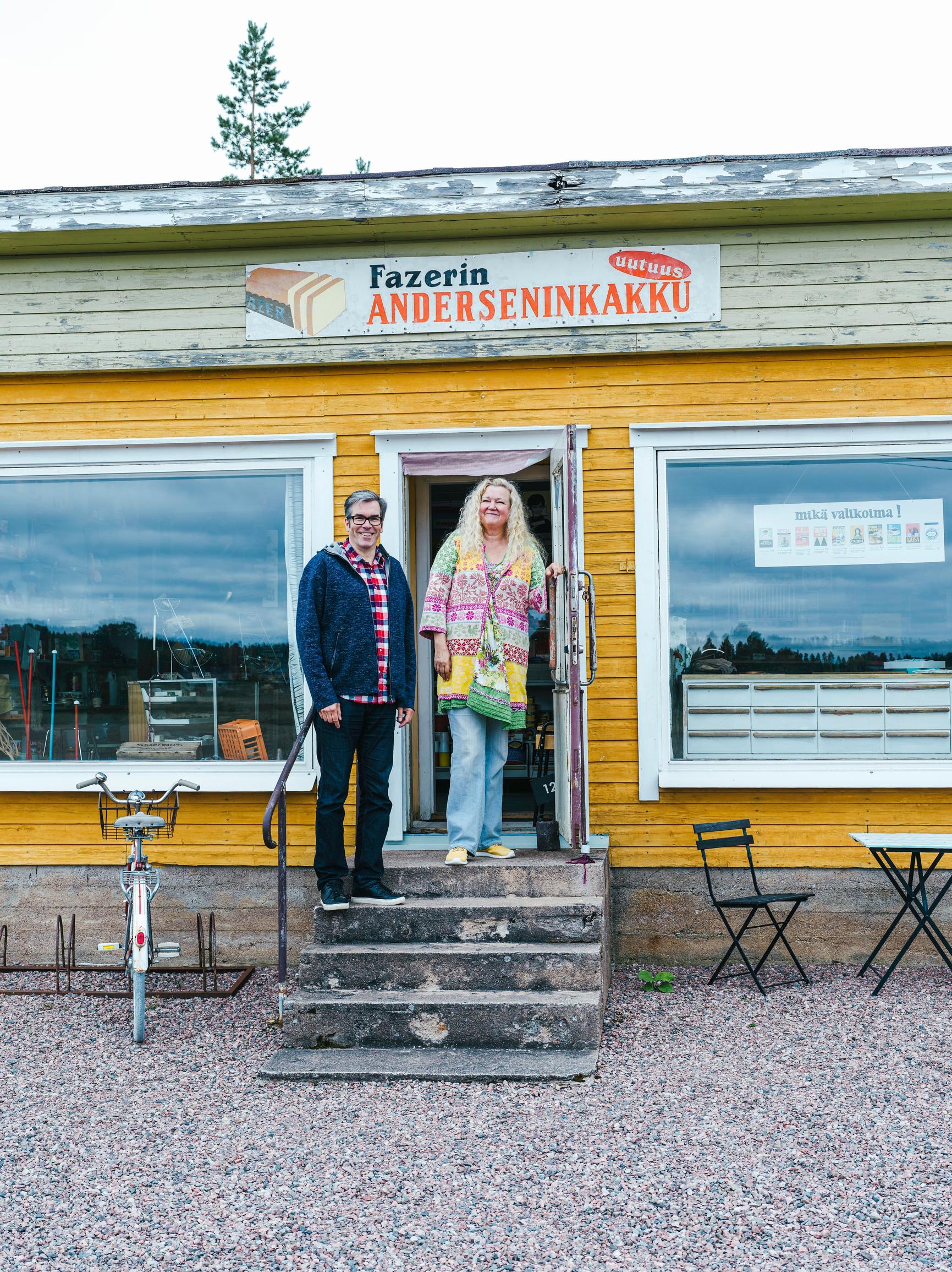 Minnan ja Karin Suomen pienin kauppamuseo.