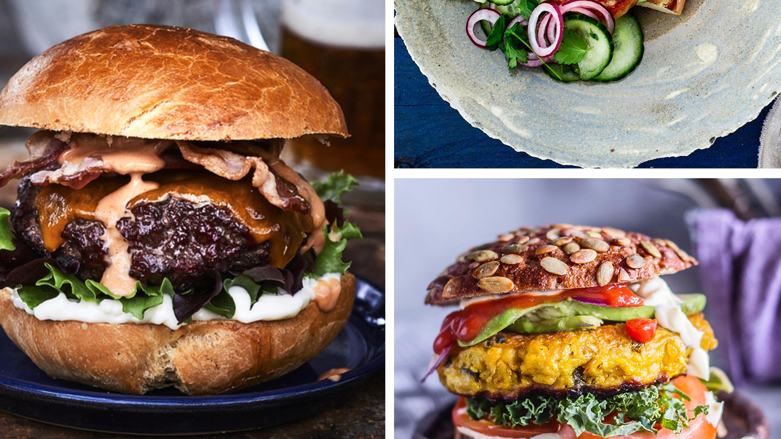 Paras burgeri! Poimi lukijoidemme kehuma klassikkoresepti + 5 muuta vastustamatonta ideaa täytteisiin