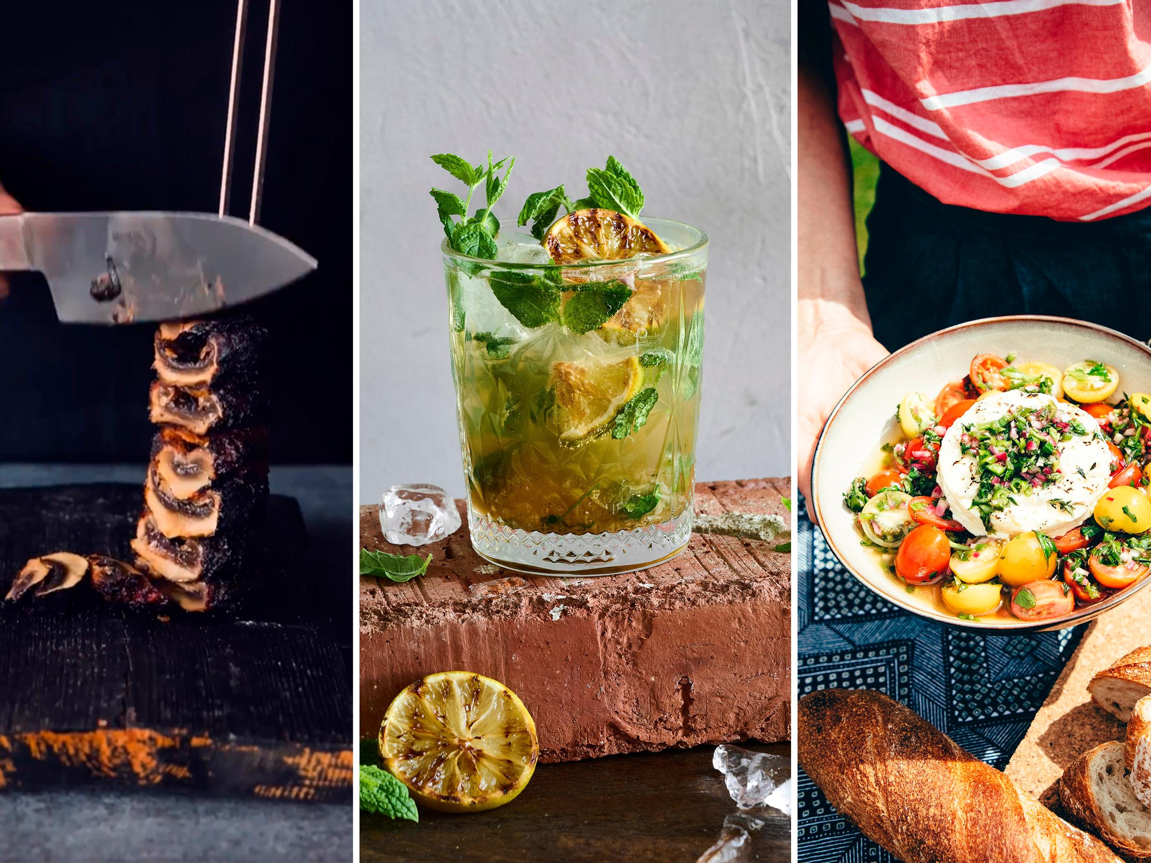 Selvitimme kuumimmat grillitrendit: Joko olet grillannut drinkkien aineksia? Tai testannut sienikebabia?