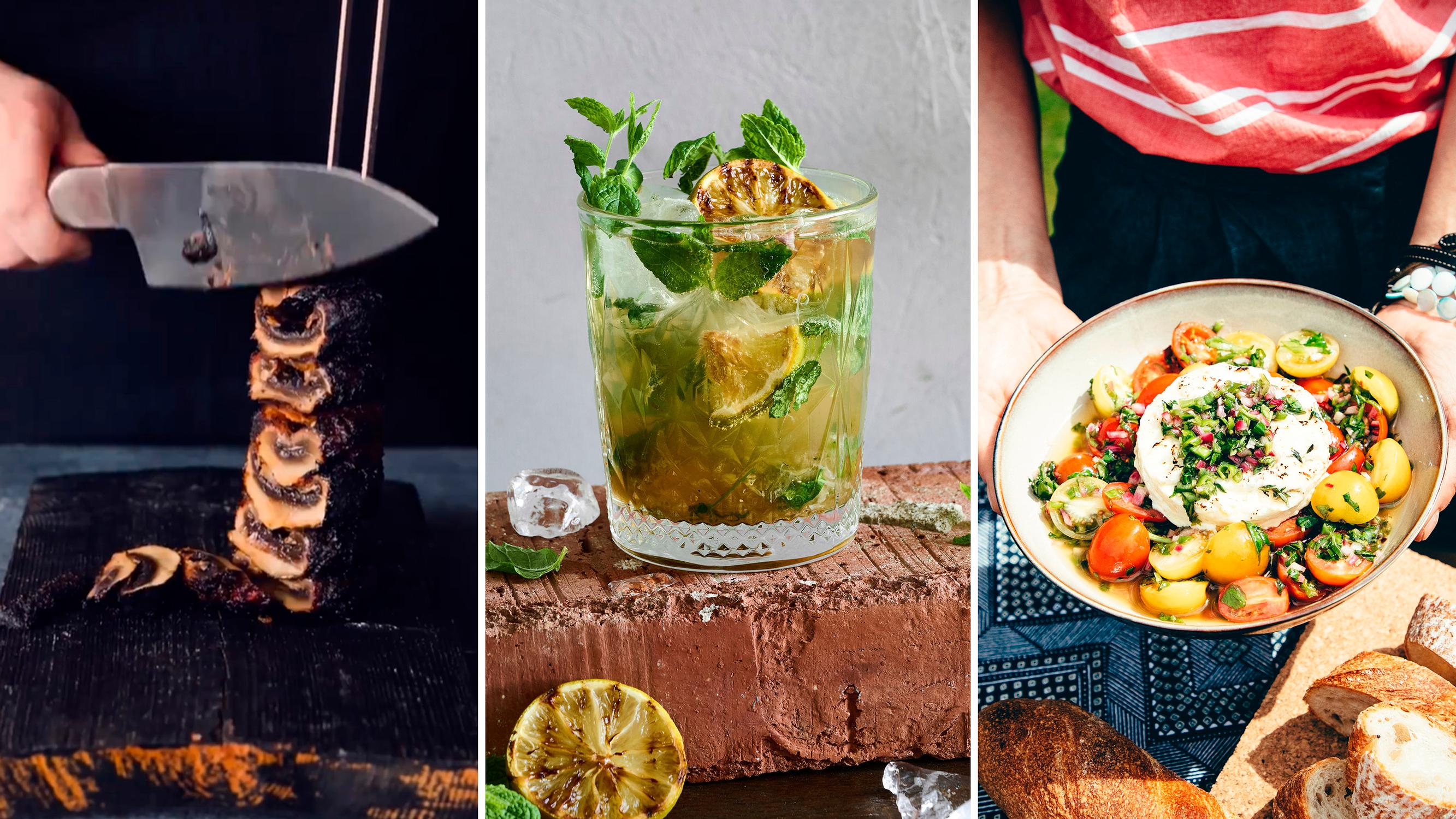 Selvitimme kuumimmat grillitrendit: Joko olet grillannut drinkkien aineksia? Tai testannut sienikebabia?