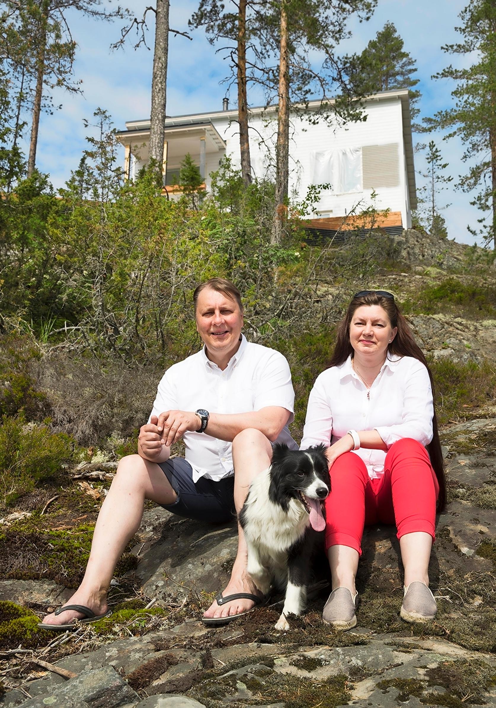 Messurakentajien tarinat: "Halusimme toteuttaa talossamme kaikki asumisen unelmat"
