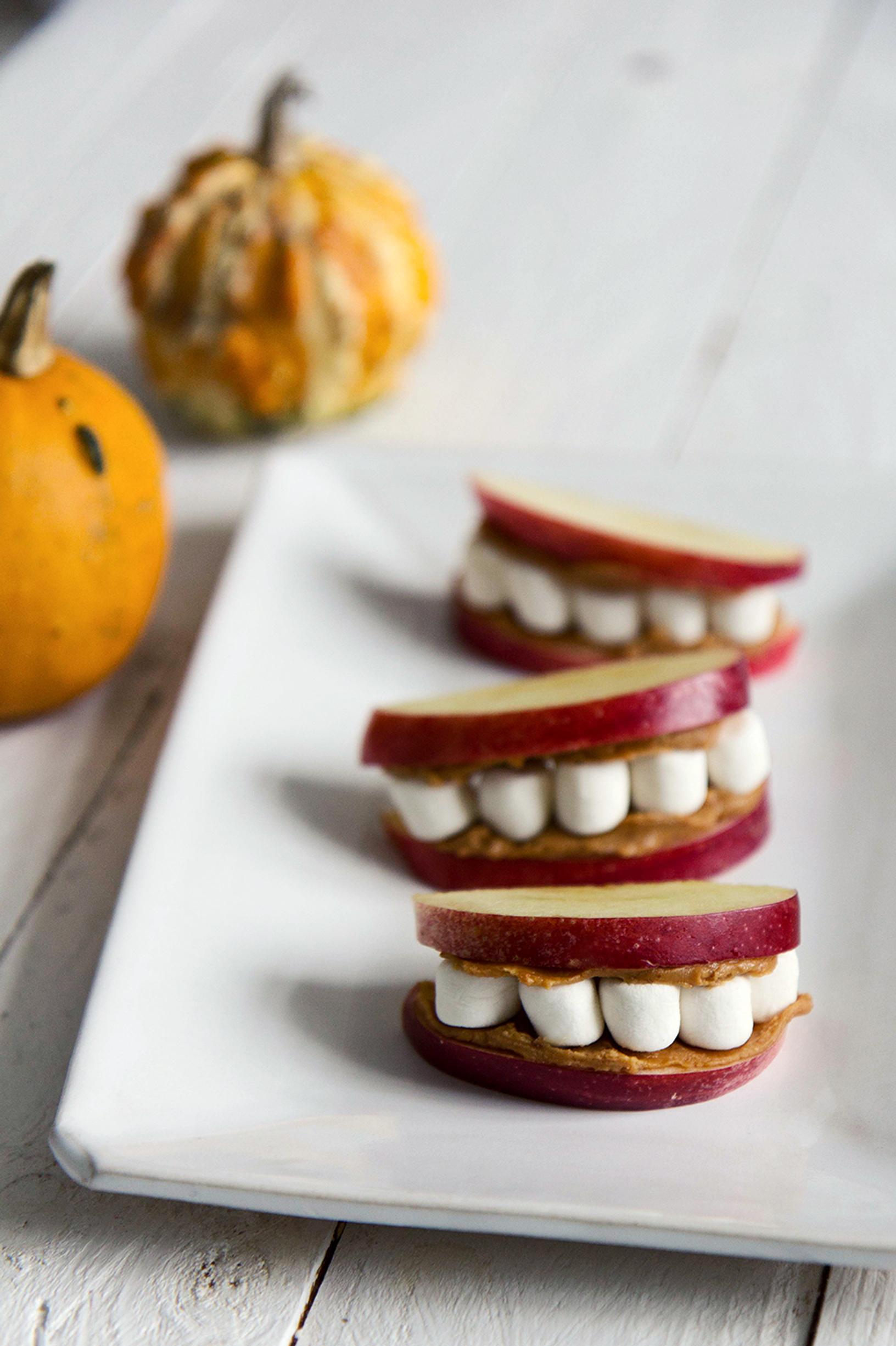 Halloween-hampaat omenasta