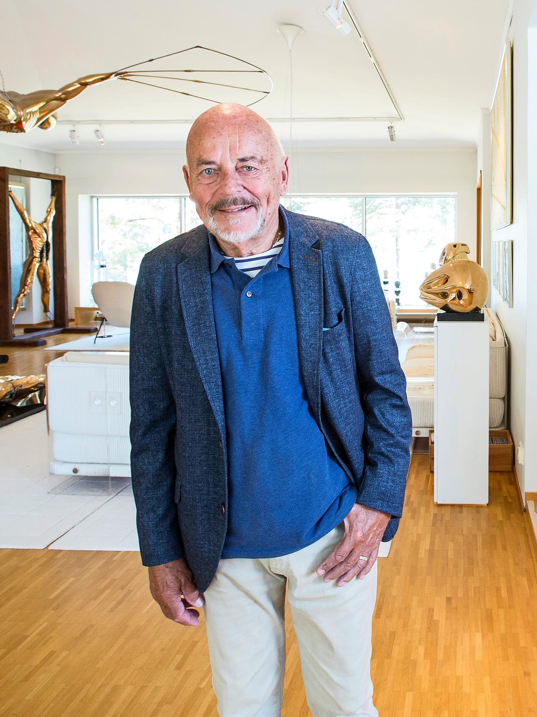 Kuvanveistäjä ja korutaiteilija Björn Weckströmin luovuuden lähde on antiikin Kreikan mytologiassa – ”Teoksissa täytyy olla sanoma”