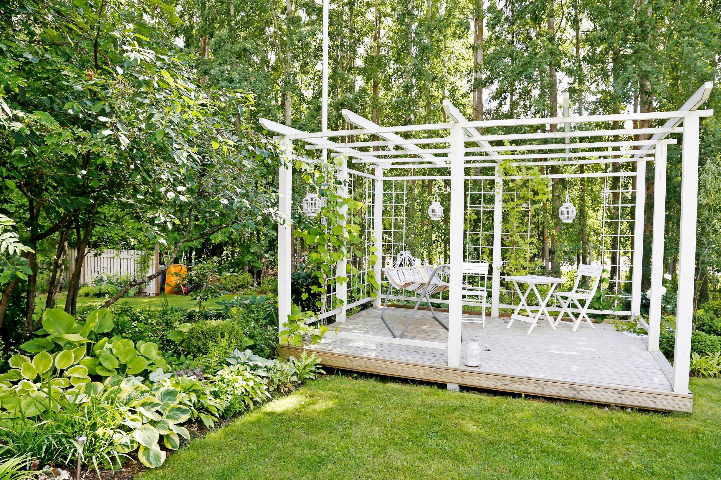 Pergola materiaali